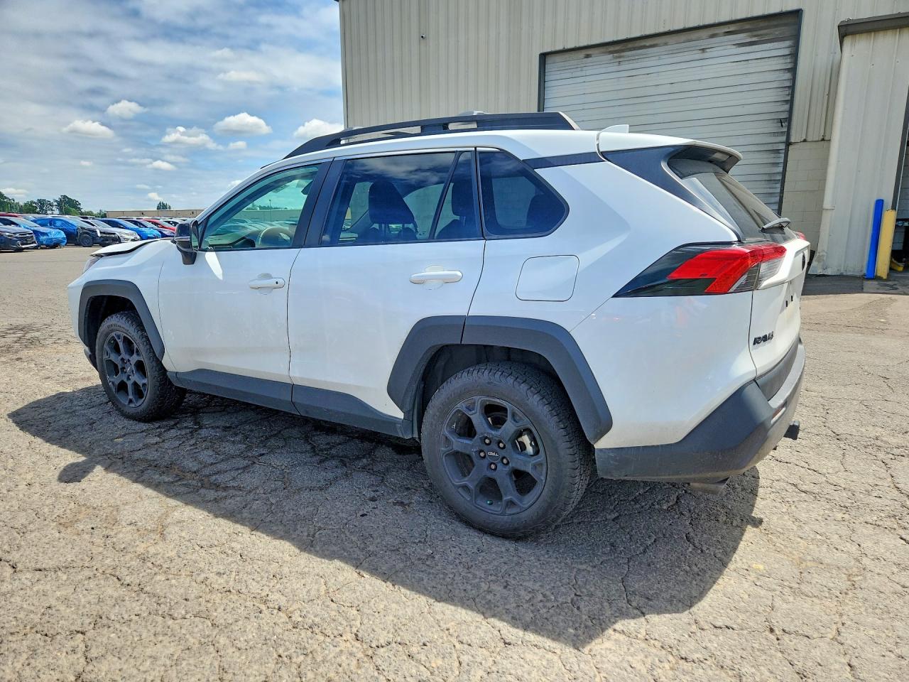 2023 Toyota Rav4 Trd Off Road White vin: 2T3S1RFV3PW343873