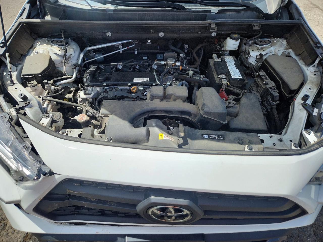 2023 Toyota Rav4 Trd Off Road White vin: 2T3S1RFV3PW343873
