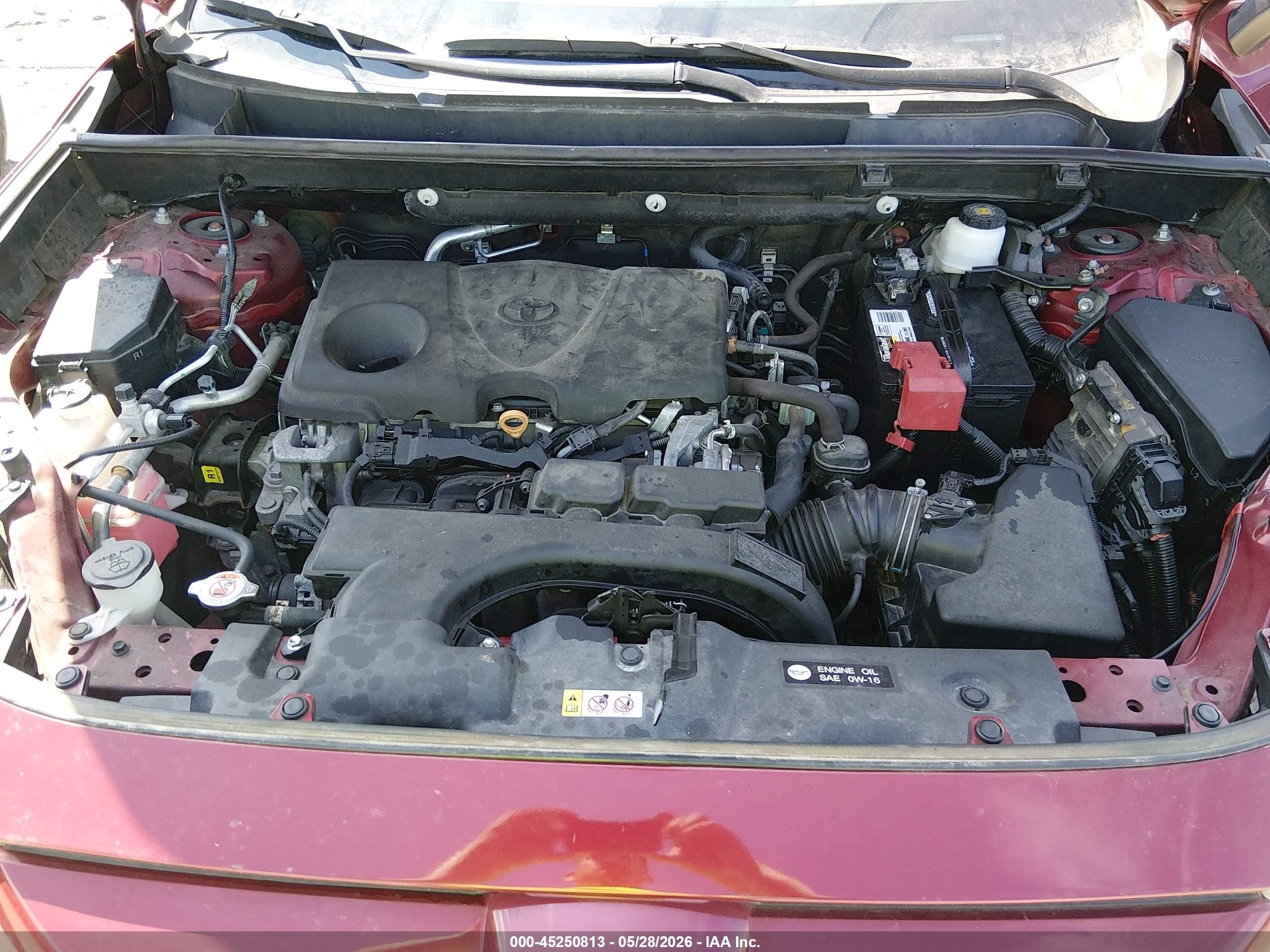 2021 Toyota Rav4 Xle Бордовый vin: 2T3W1RFV1MW127663