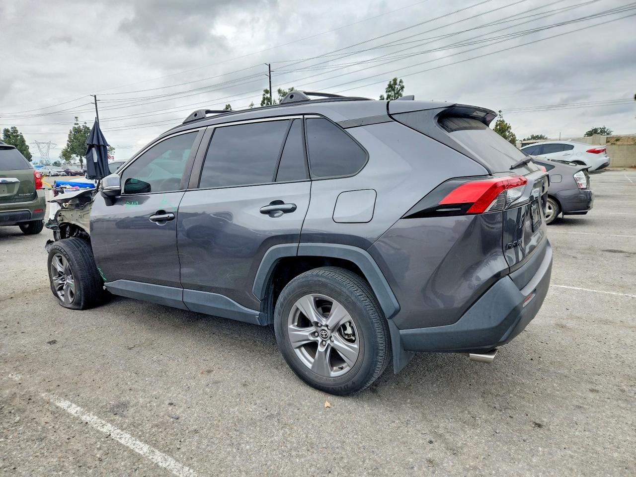 2022 Toyota Rav4 Xle Gray vin: 2T3W1RFV1NC184920