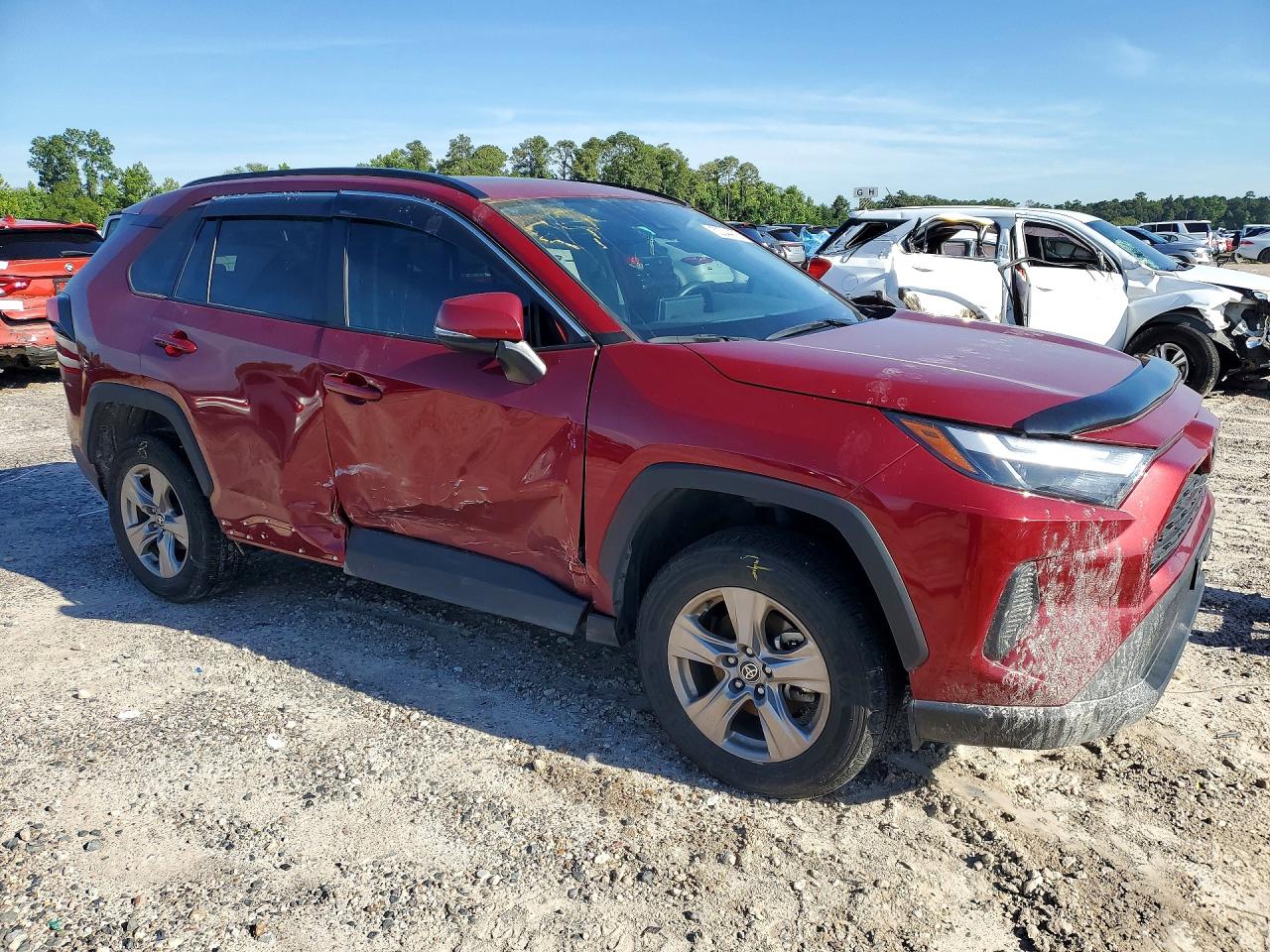 2024 Toyota Rav4 Xle Burgundy vin: 2T3W1RFV1RW362961