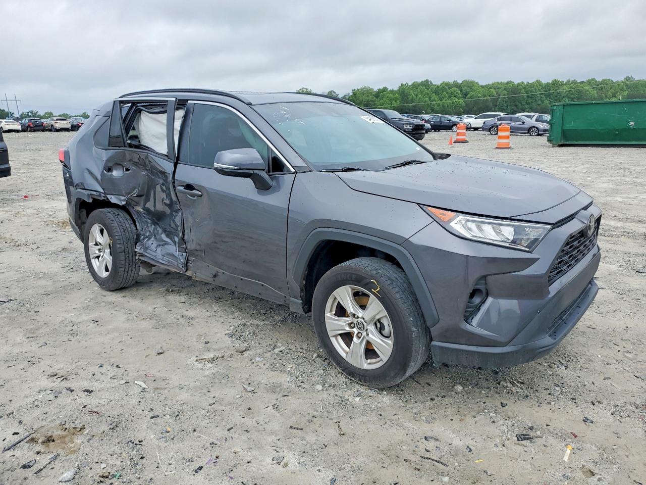 2021 Toyota Rav4 Xle Gray vin: 2T3W1RFV3MC149861