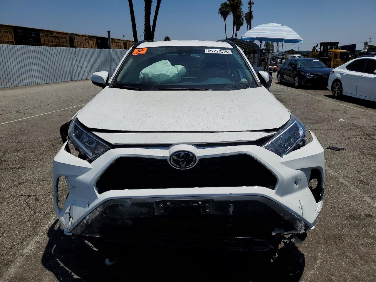 2021 Toyota Rav4 Xle White vin: 2T3W1RFV4MC107084
