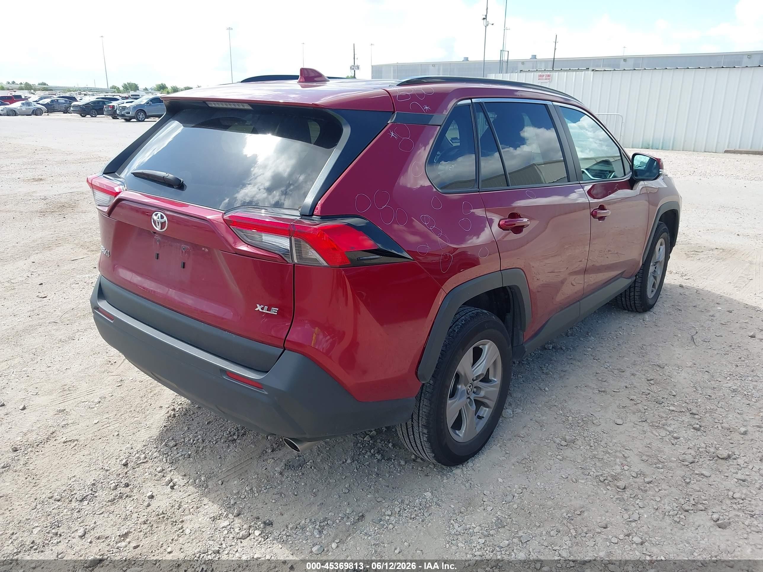 2025 Toyota Rav4 Xle Red vin: 2T3W1RFV4SW373247