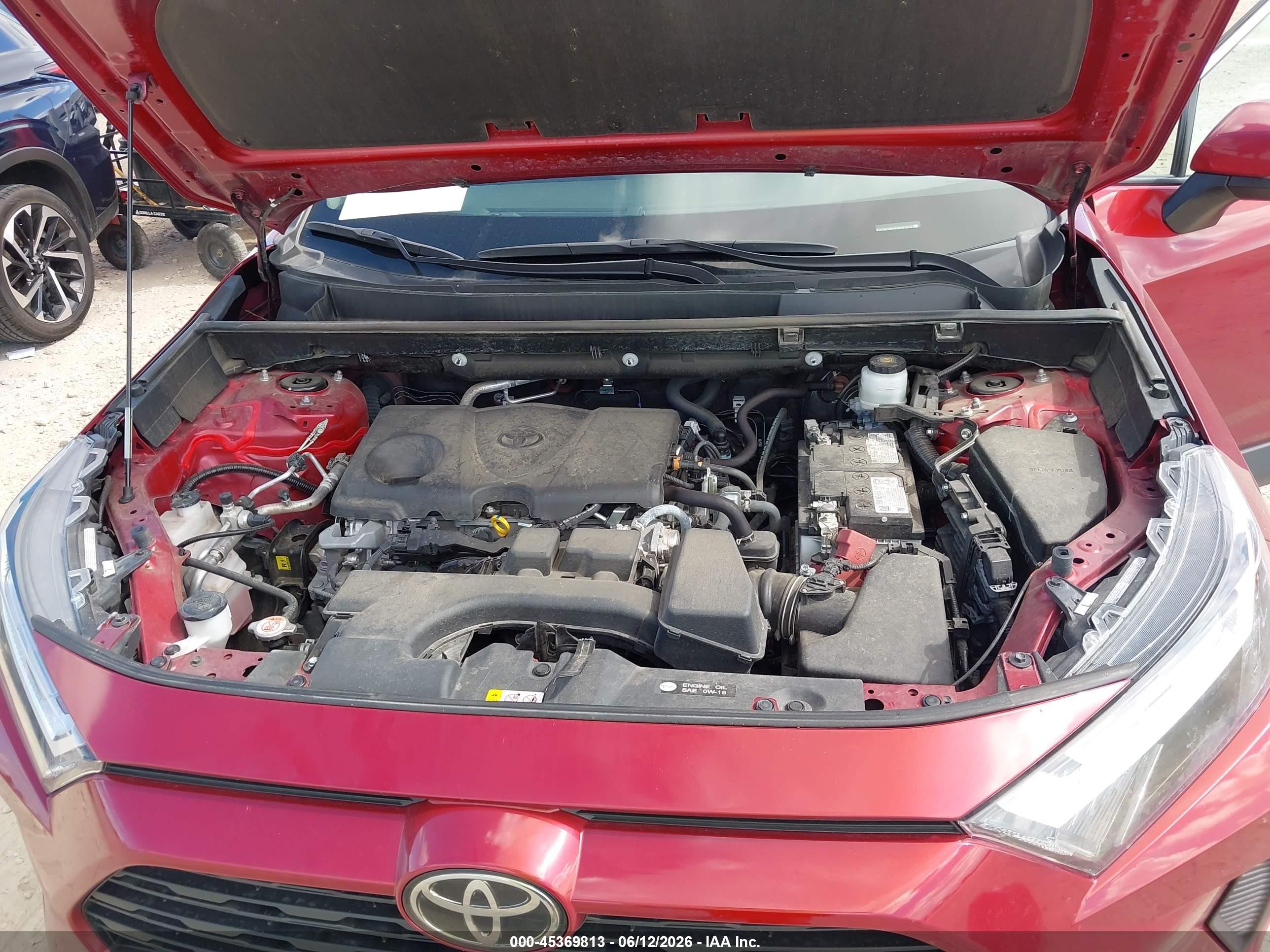 2025 Toyota Rav4 Xle Red vin: 2T3W1RFV4SW373247