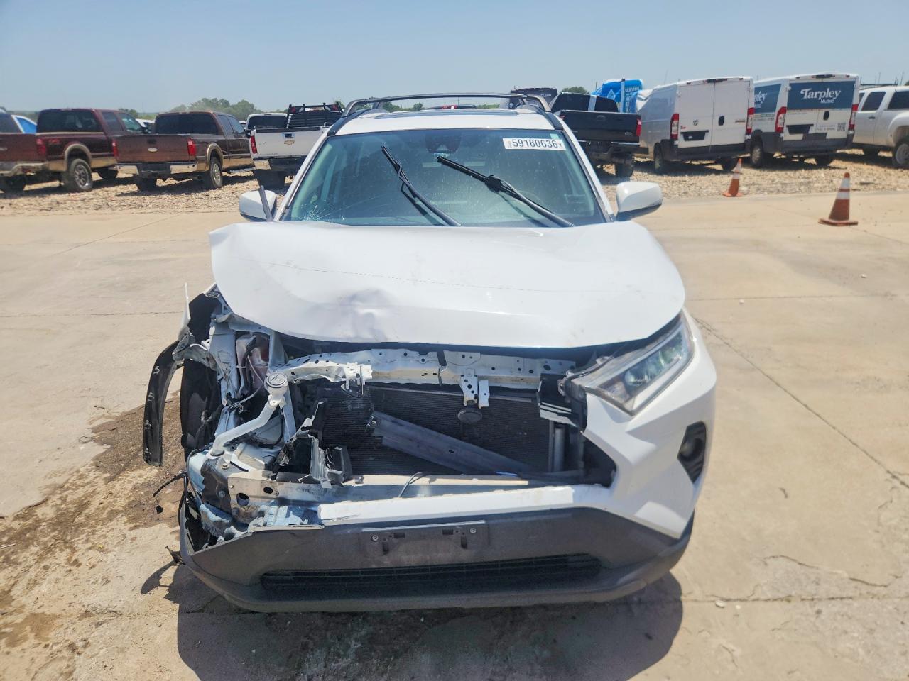 2020 Toyota Rav4 Xle White vin: 2T3W1RFV5LC048013