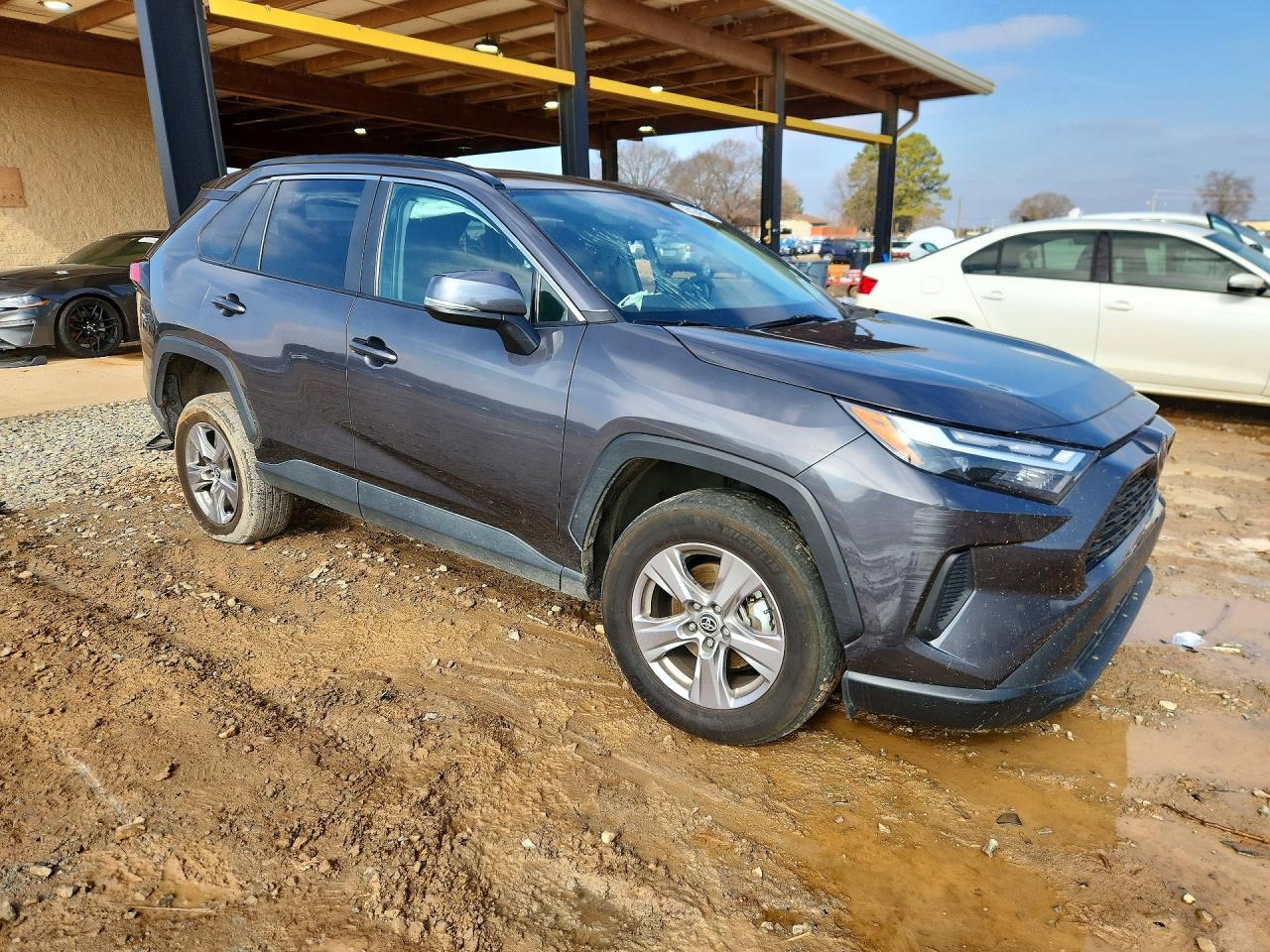 2022 Toyota Rav4 Xle Gray vin: 2T3W1RFV5NW216248