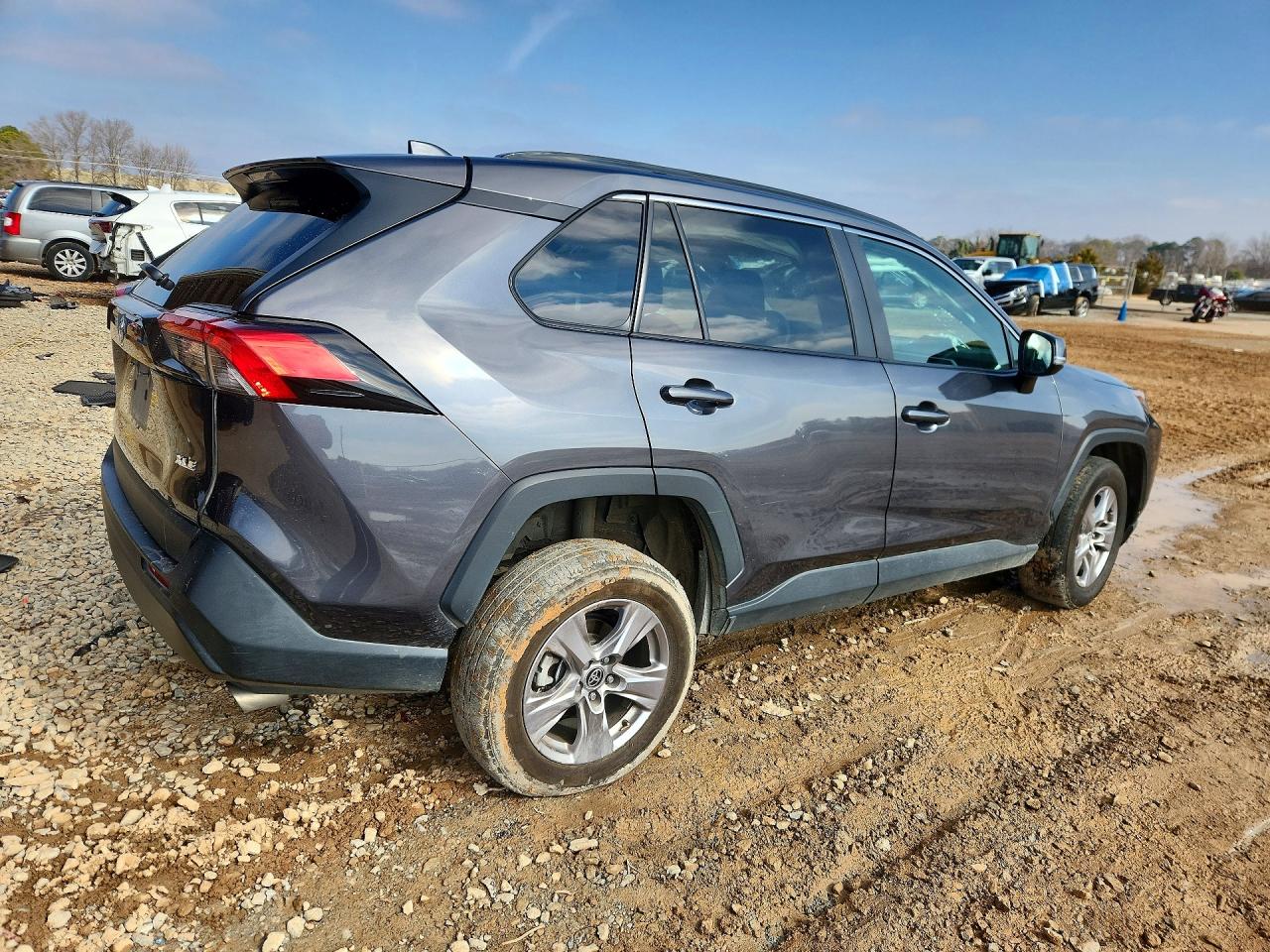 2022 Toyota Rav4 Xle Gray vin: 2T3W1RFV5NW216248