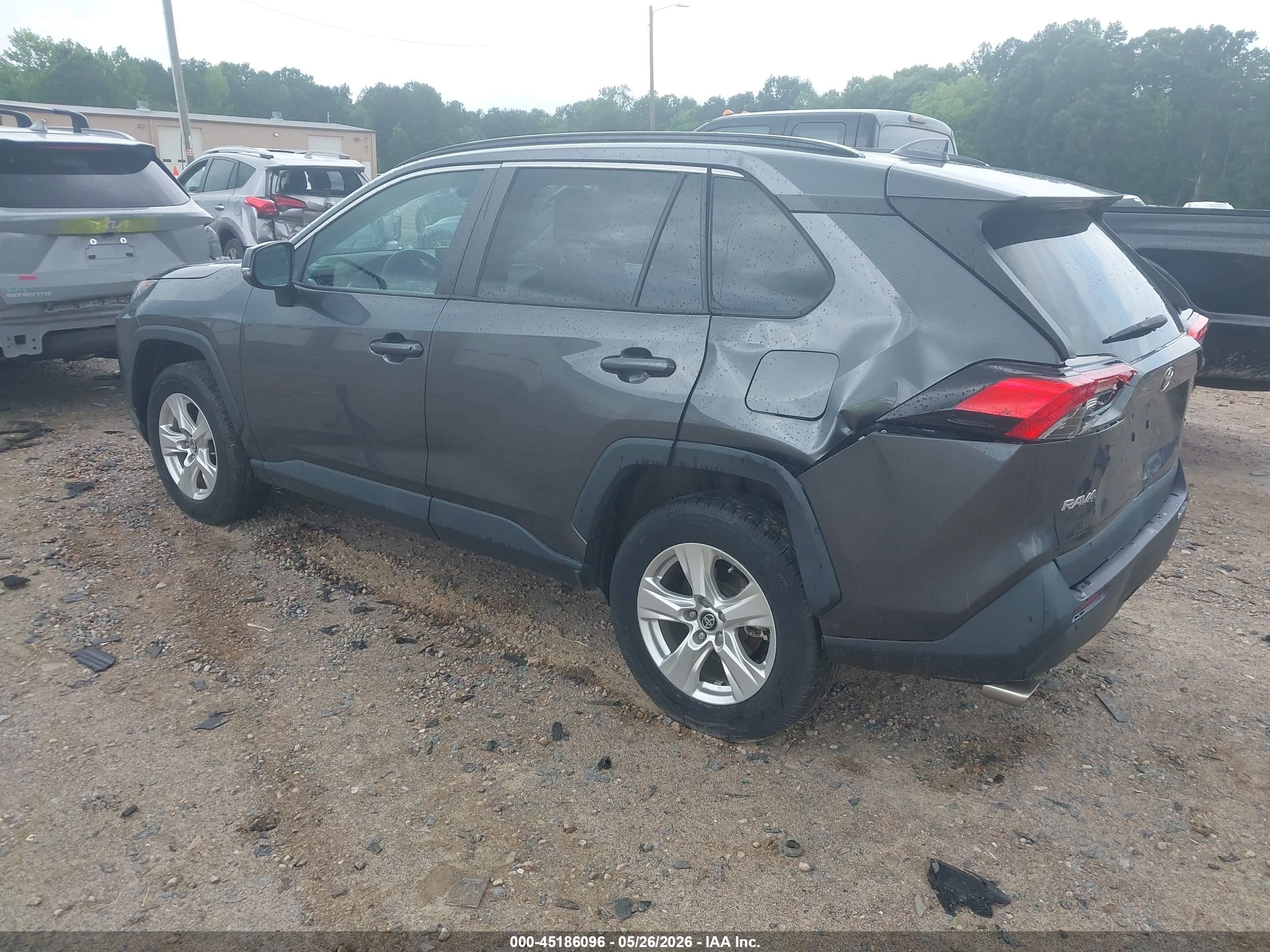 2020 Toyota Rav4 Xle Gray vin: 2T3W1RFV6LC082154