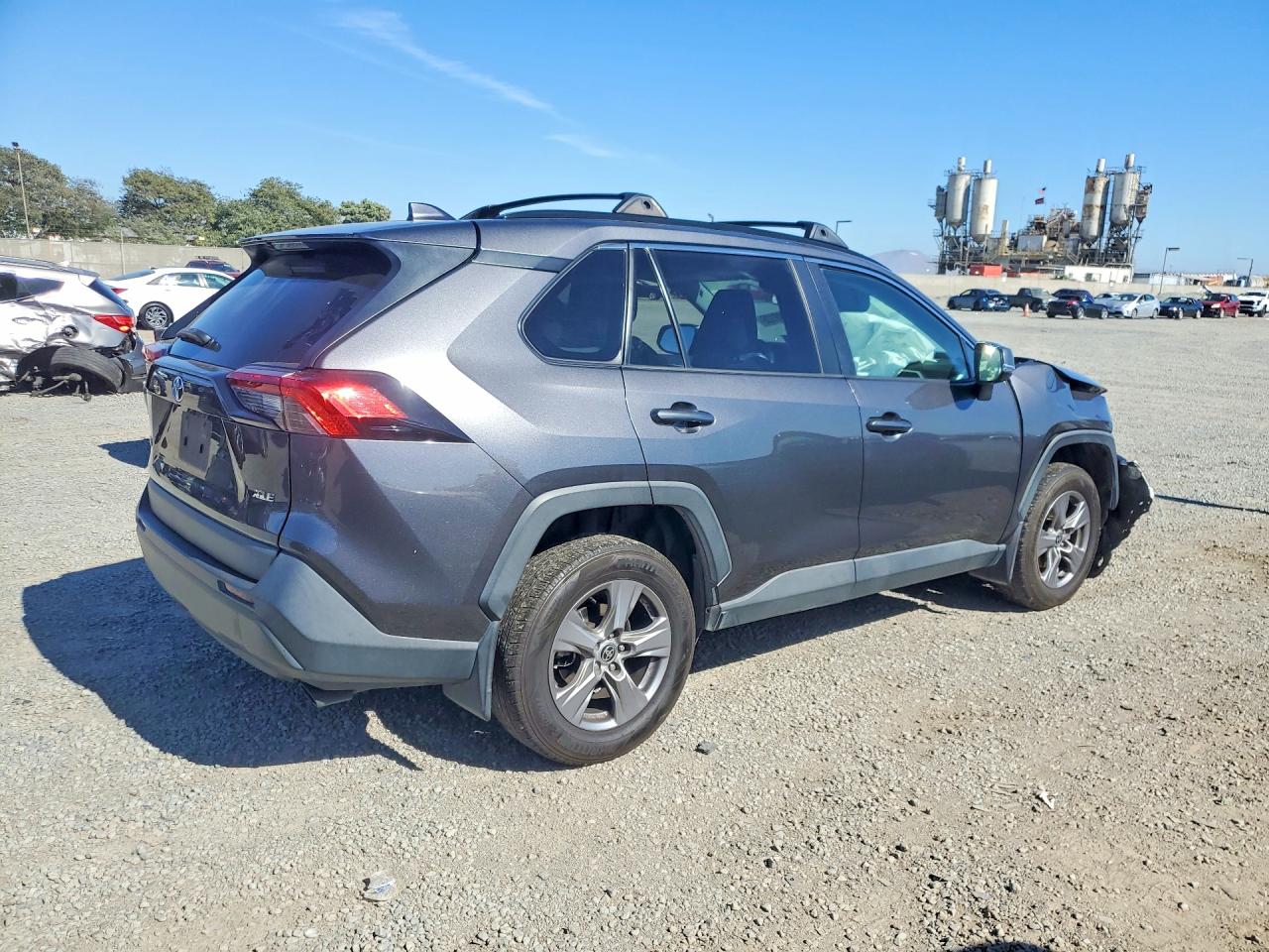 2022 Toyota Rav4 Xle Gray vin: 2T3W1RFV6NC182421