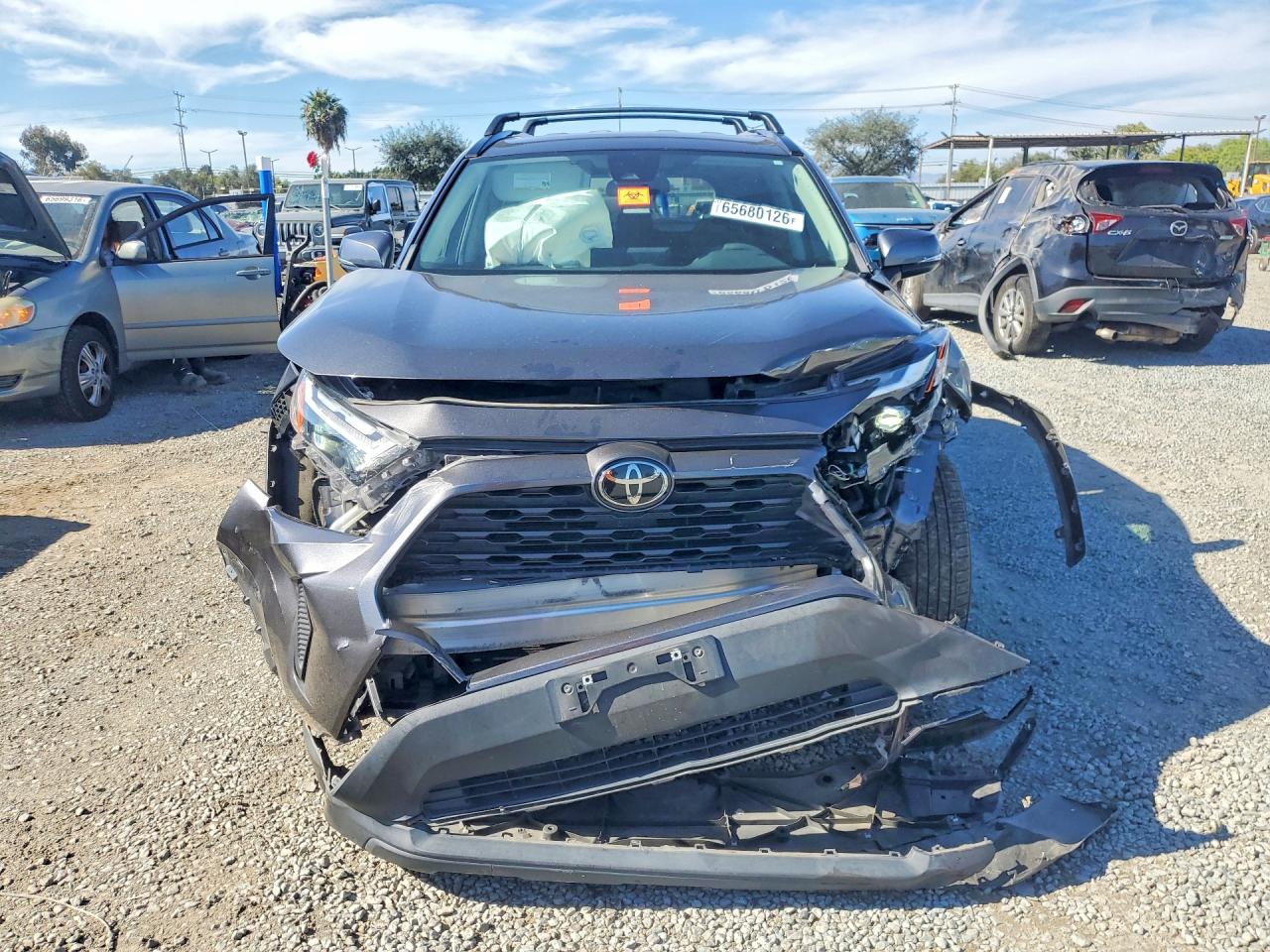 2022 Toyota Rav4 Xle Gray vin: 2T3W1RFV6NC182421