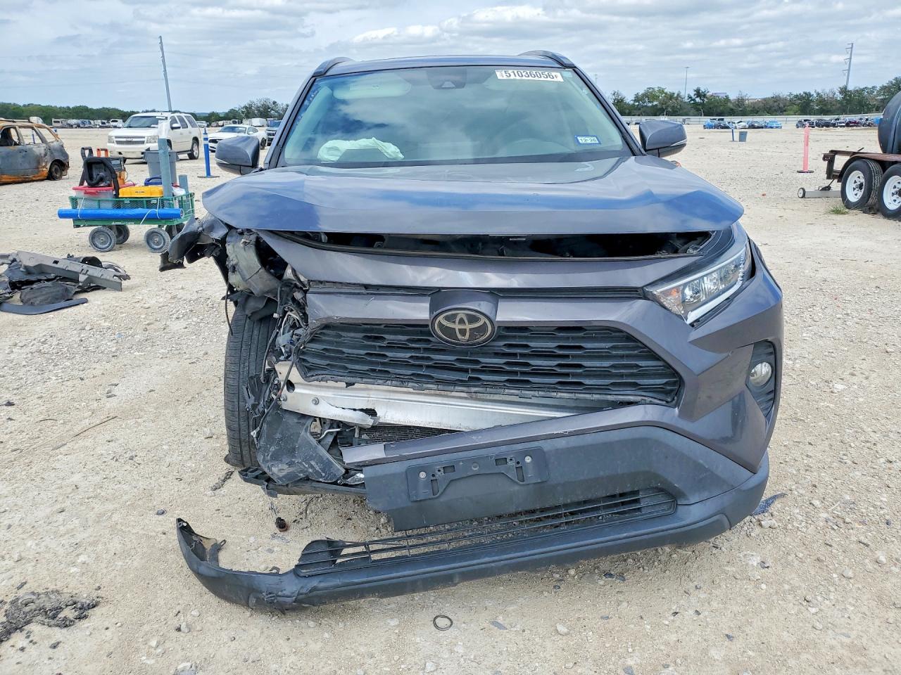 2020 Toyota Rav4 Xle Gray vin: 2T3W1RFV7LW100272