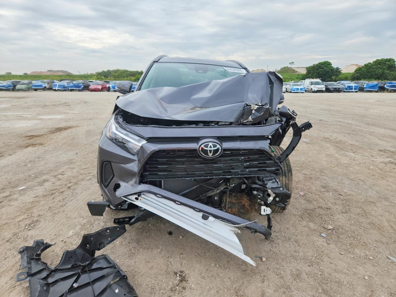 2025 Toyota Rav4 Xle Серый vin: 2T3W1RFV7SC361708