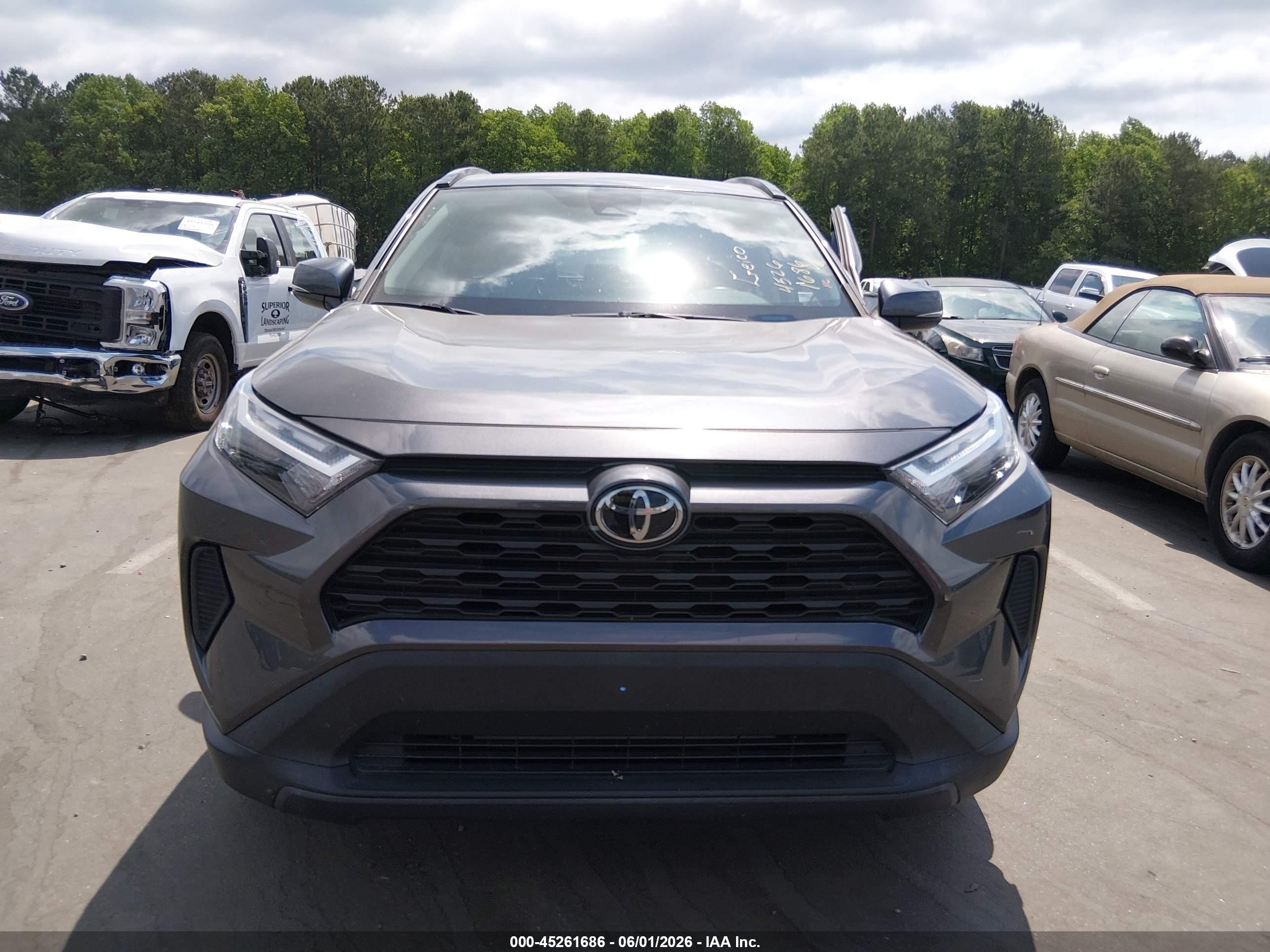 2023 Toyota Rav4 Xle Черный vin: 2T3W1RFV8PC216636