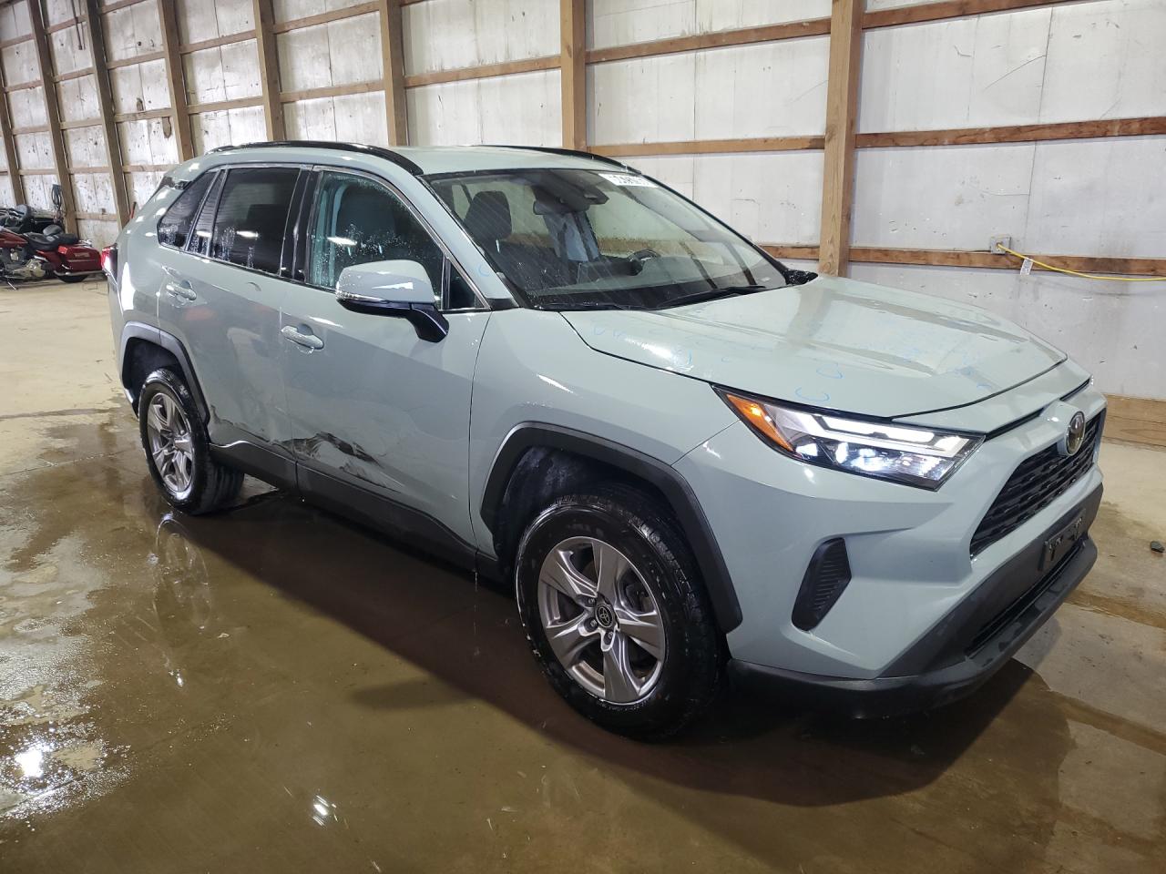 2023 Toyota Rav4 Xle Gray vin: 2T3W1RFV8PW270968 Damage: Right Rear Door, Broken, Replacement Required