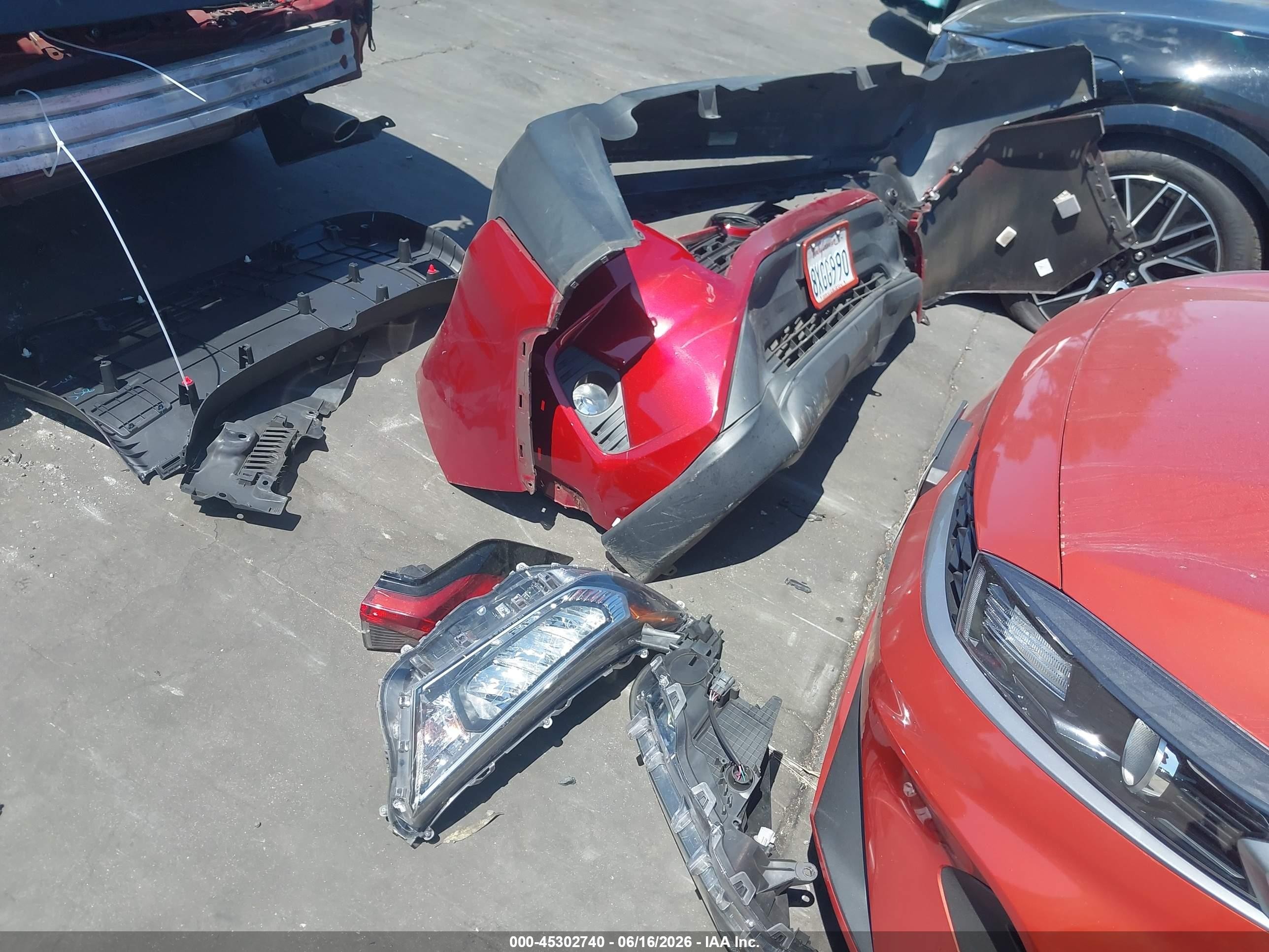 2021 Toyota Rav4 Xle Red vin: 2T3W1RFV9MW159213