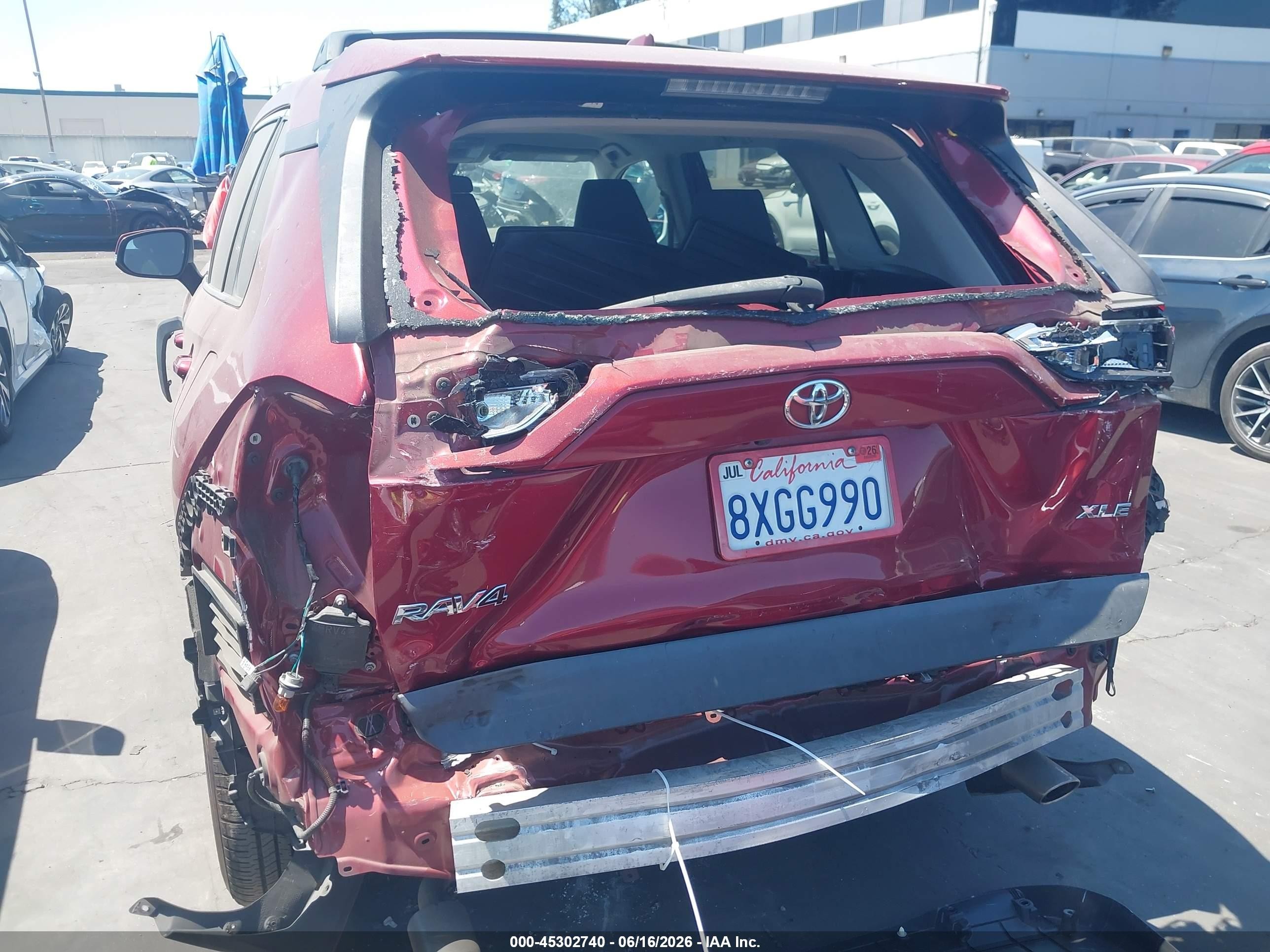 2021 Toyota Rav4 Xle Red vin: 2T3W1RFV9MW159213