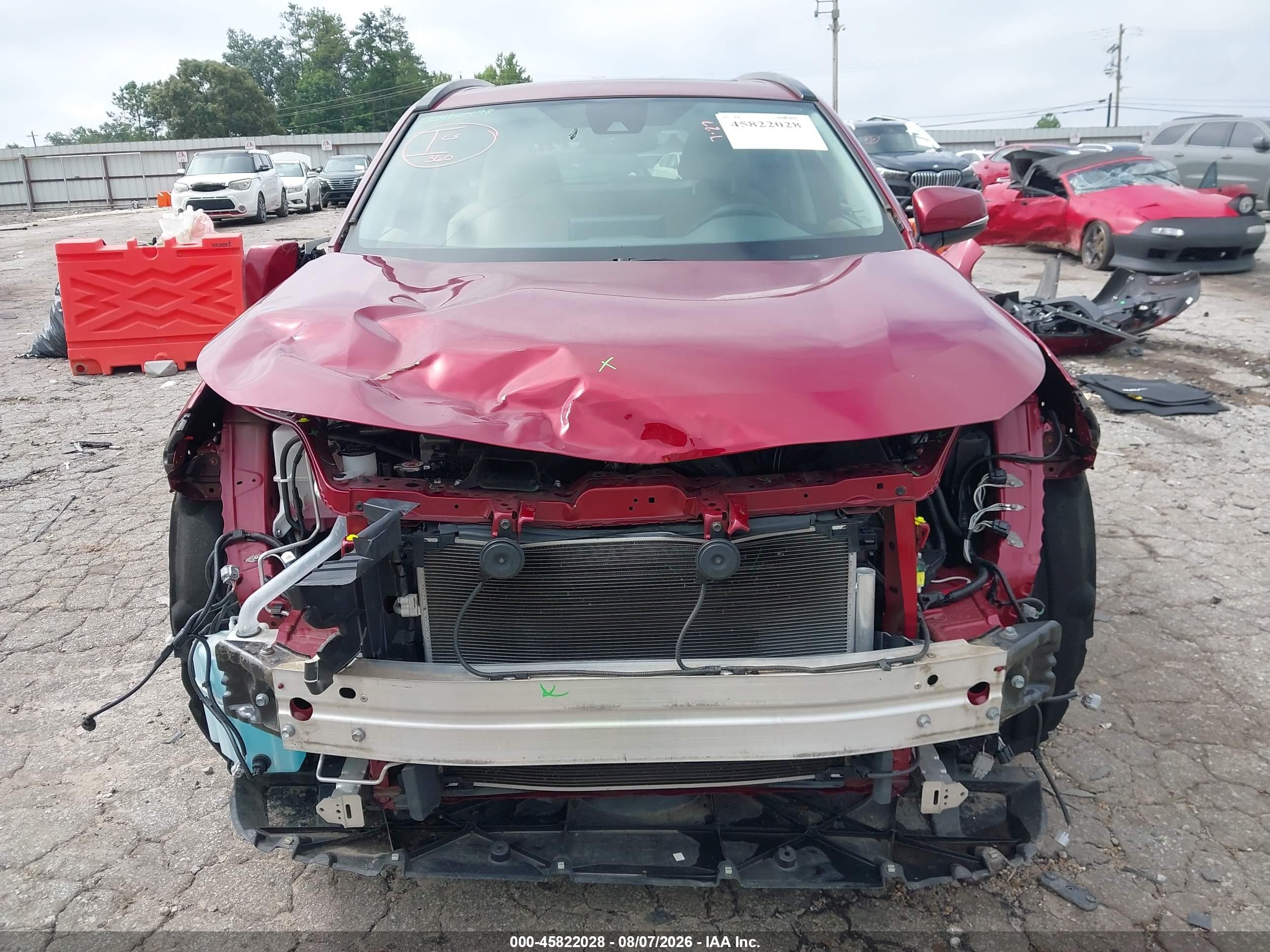 2021 Toyota Rav4 Xle Red vin: 2T3W1RFV9MW180479