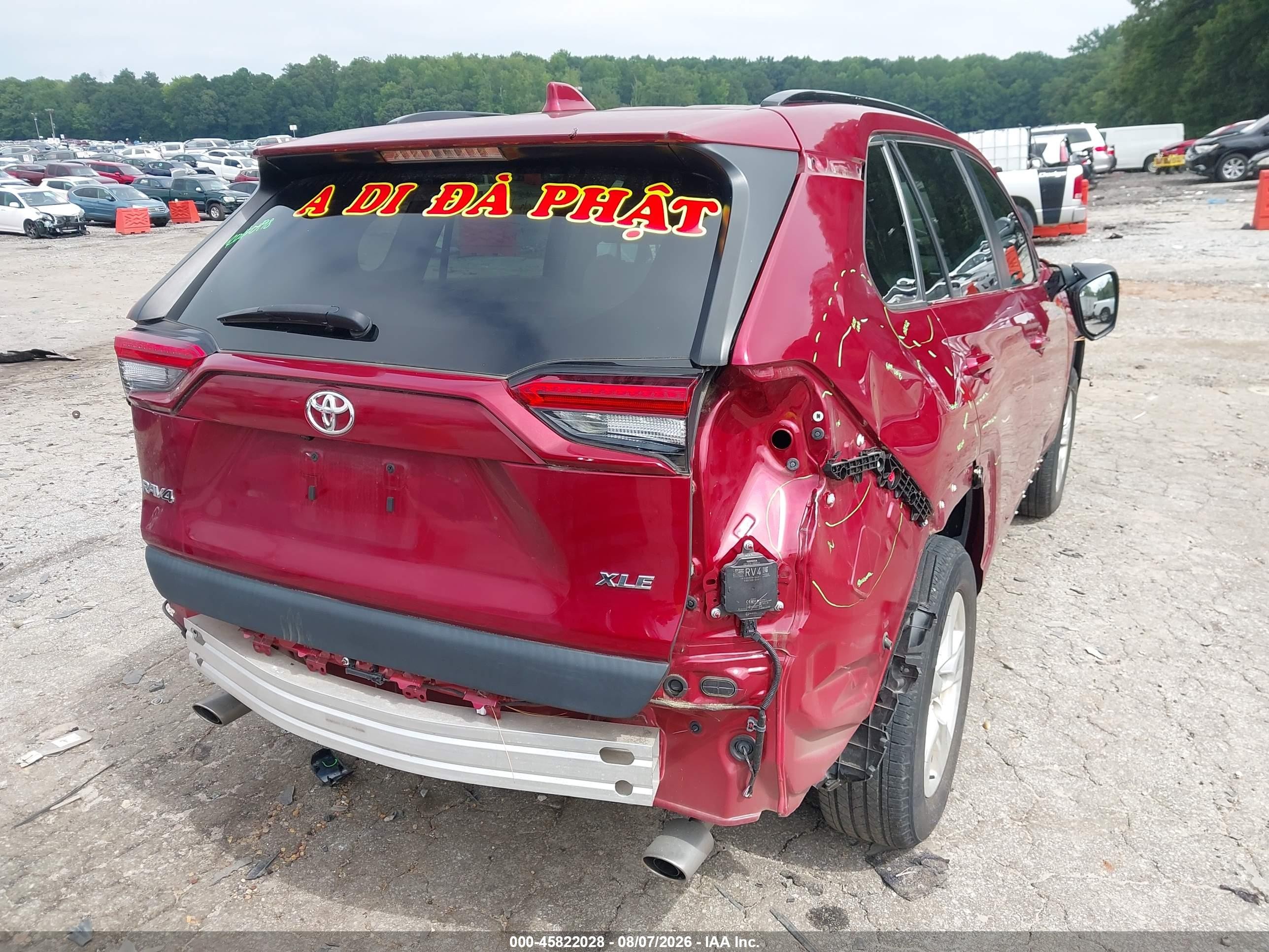 2021 Toyota Rav4 Xle Red vin: 2T3W1RFV9MW180479