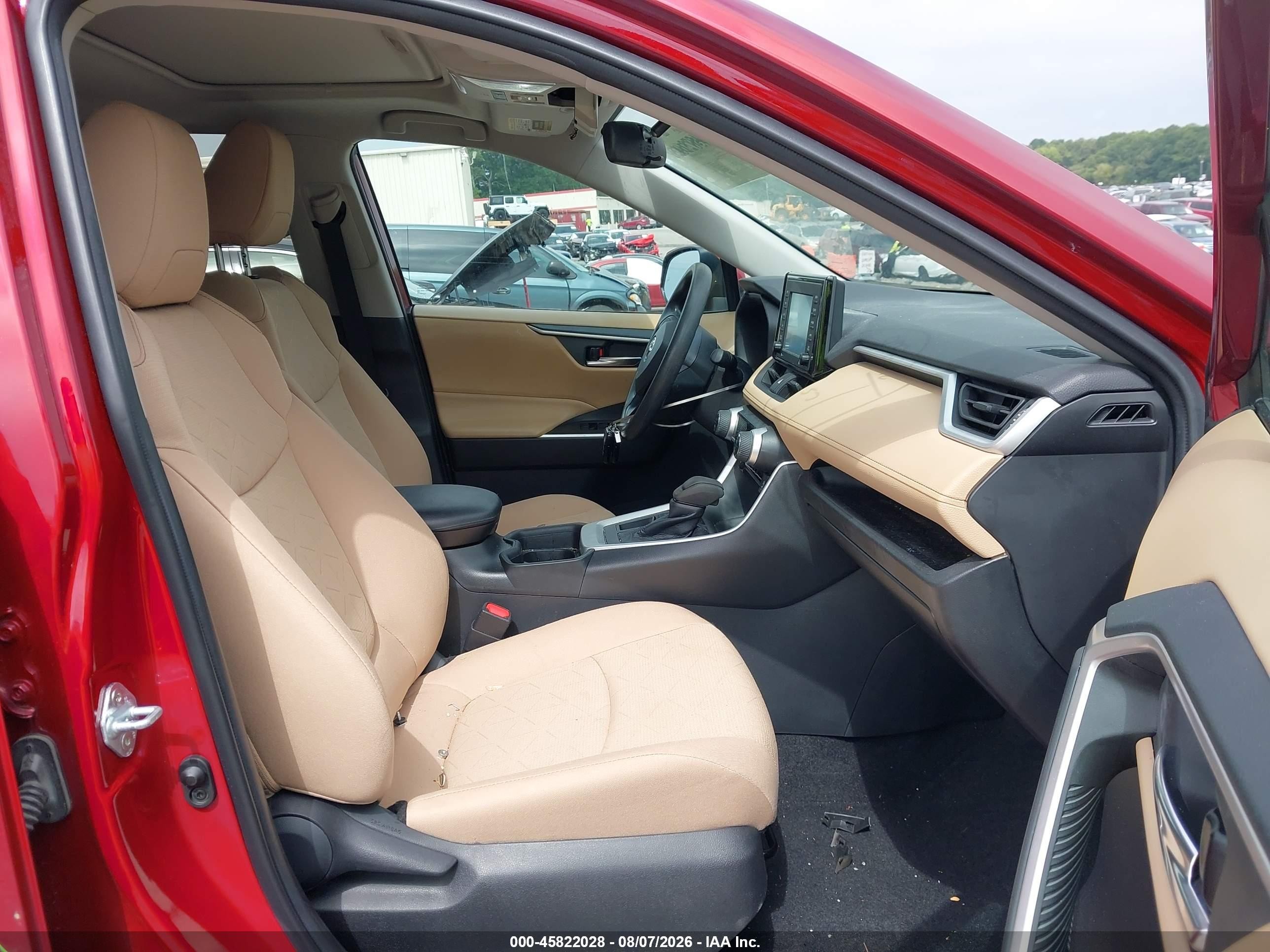 2021 Toyota Rav4 Xle Red vin: 2T3W1RFV9MW180479