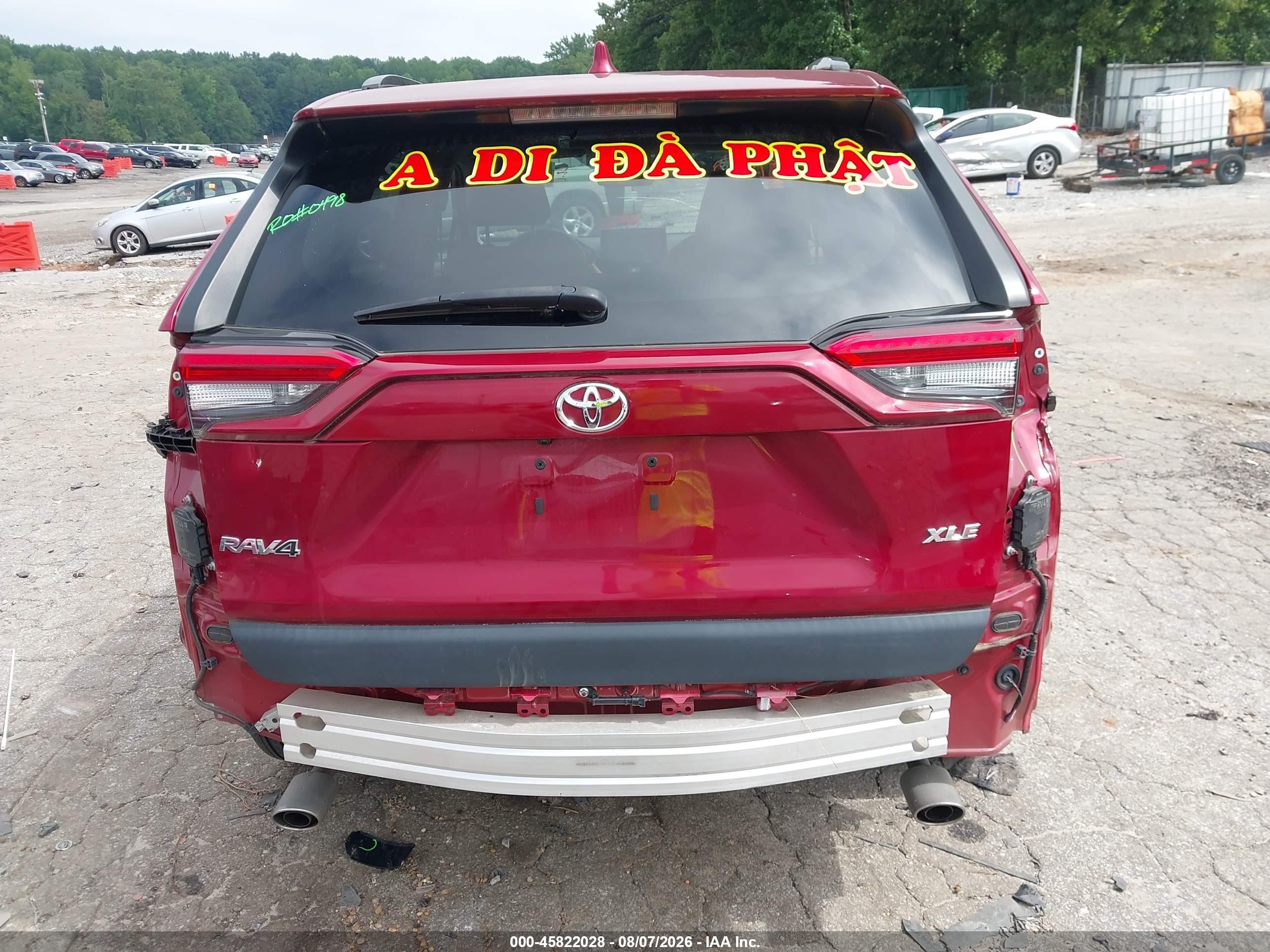 2021 Toyota Rav4 Xle Red vin: 2T3W1RFV9MW180479