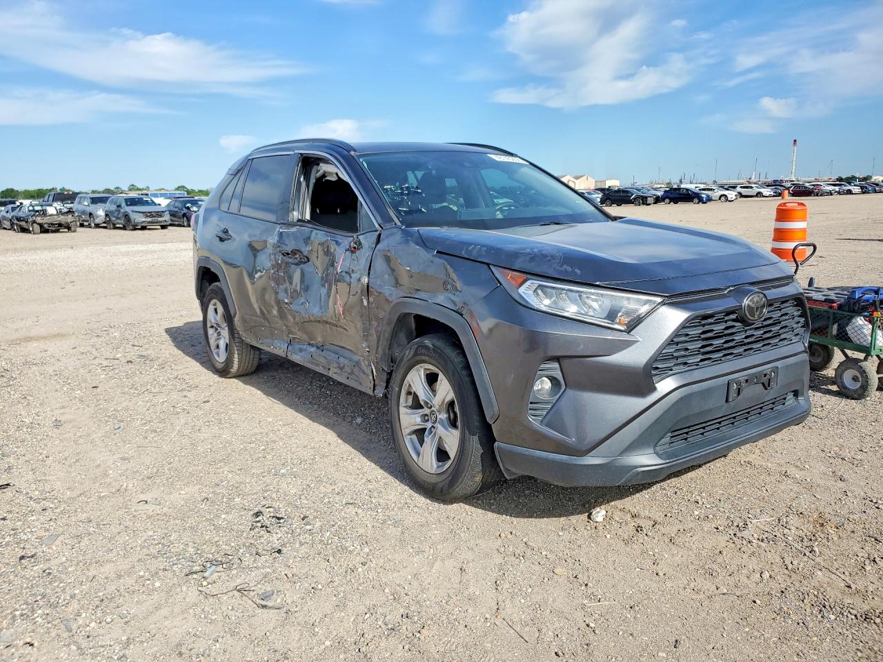 2020 Toyota Rav4 Xle Gray vin: 2T3W1RFVXLC041221