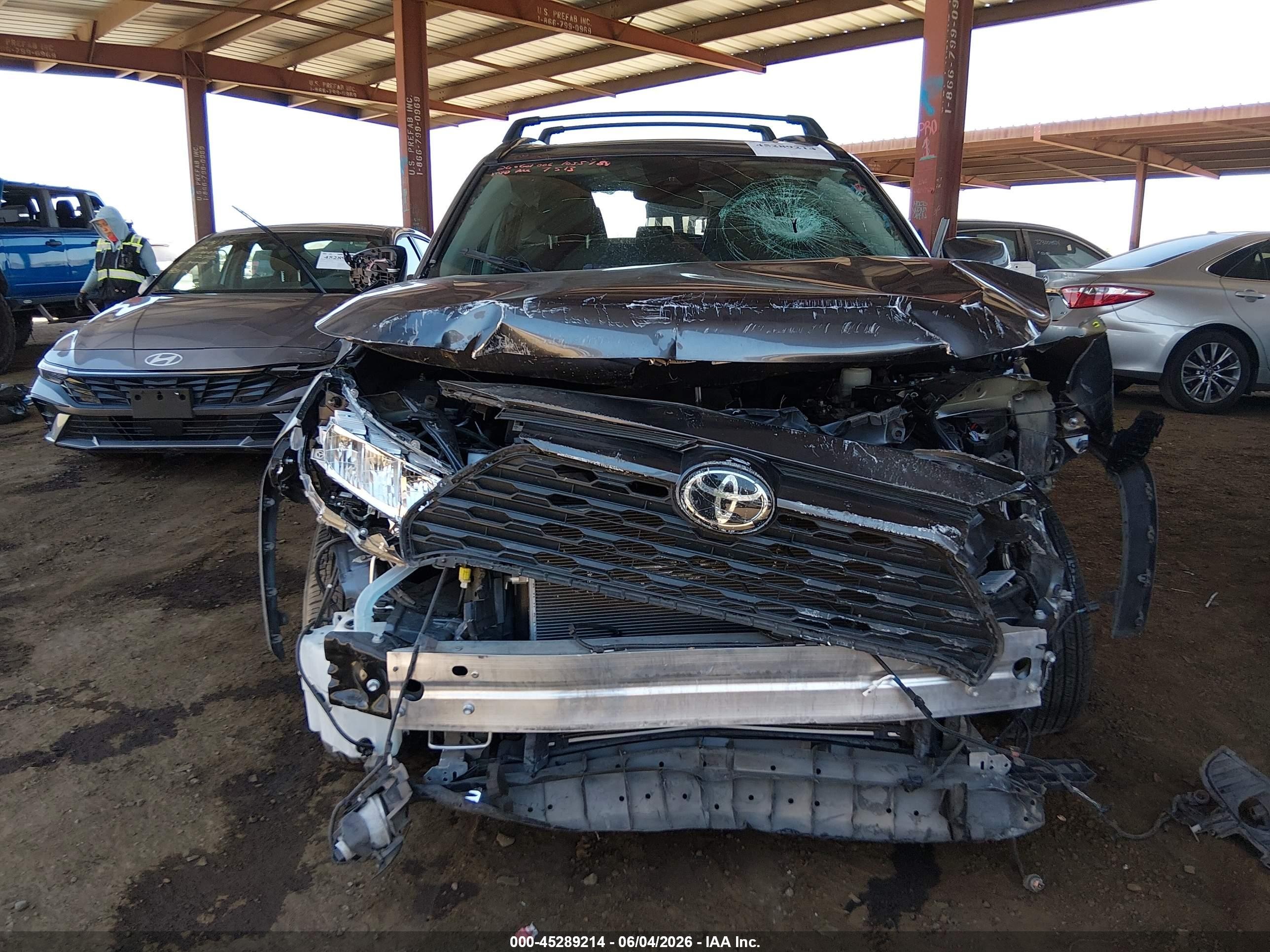 2020 Toyota Rav4 Xle Gray vin: 2T3W1RFVXLC067513