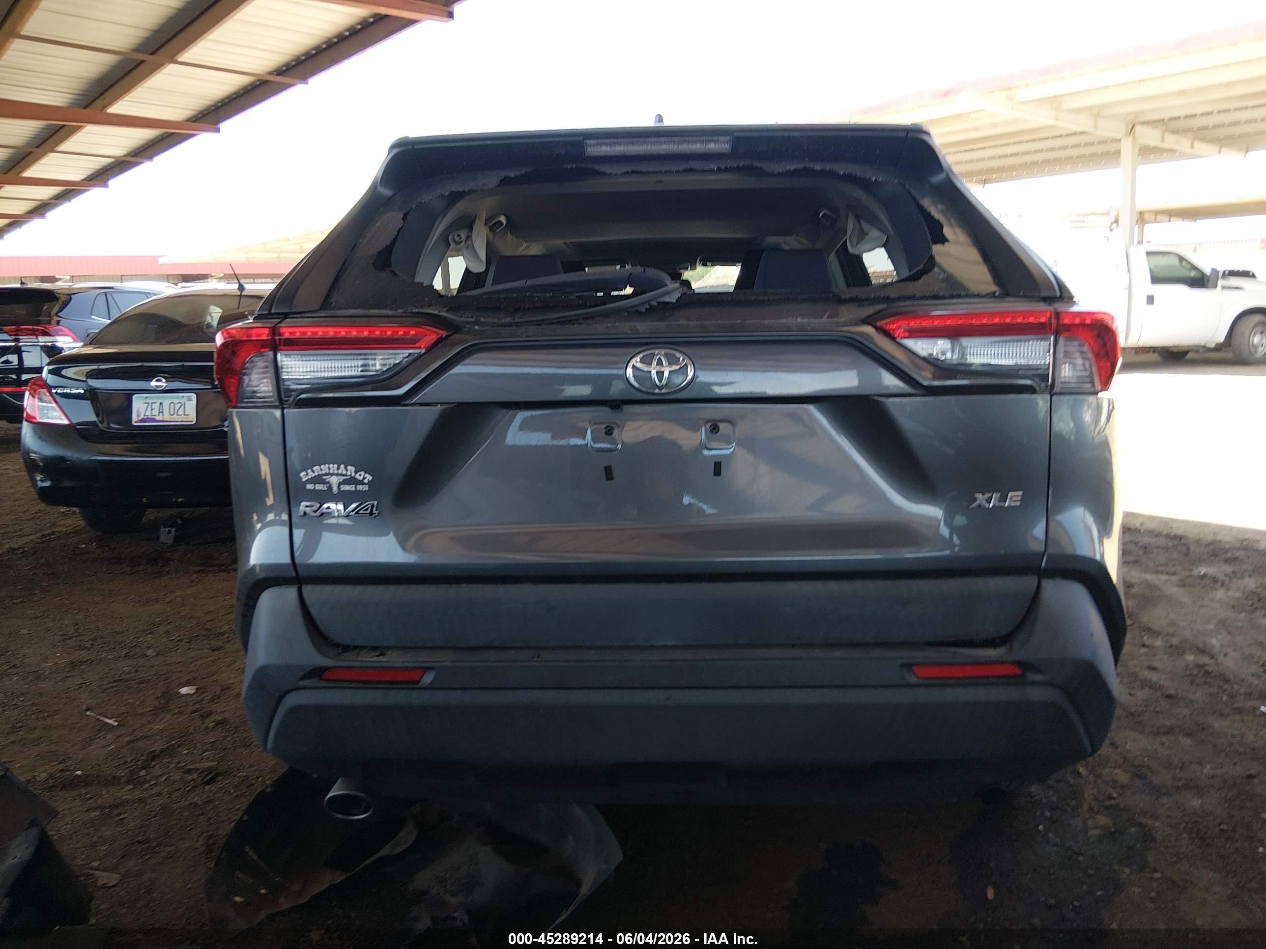 2020 Toyota Rav4 Xle Gray vin: 2T3W1RFVXLC067513