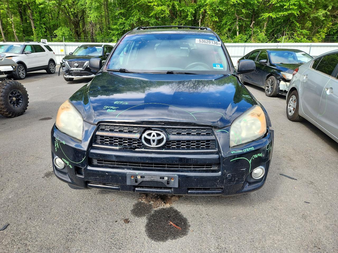 2011 Toyota Rav4 Sport Black vin: 2T3WF4DV2BW081989