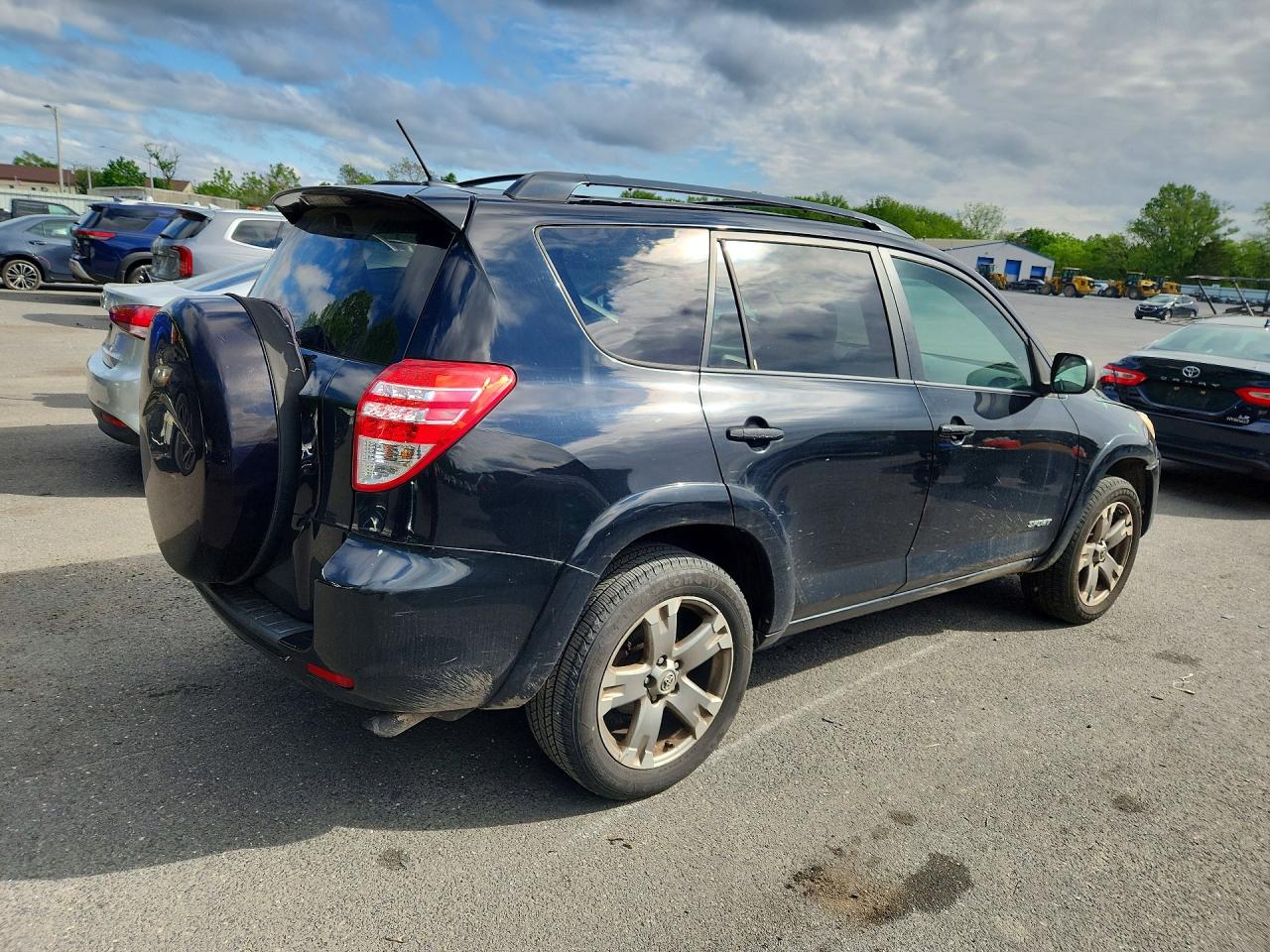 2011 Toyota Rav4 Sport Black vin: 2T3WF4DV2BW081989