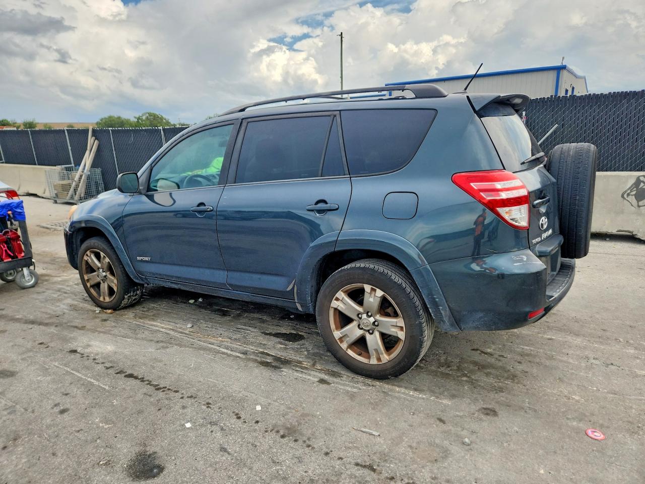 2010 Toyota Rav4 Sport Blue vin: 2T3WF4DV3AW028796