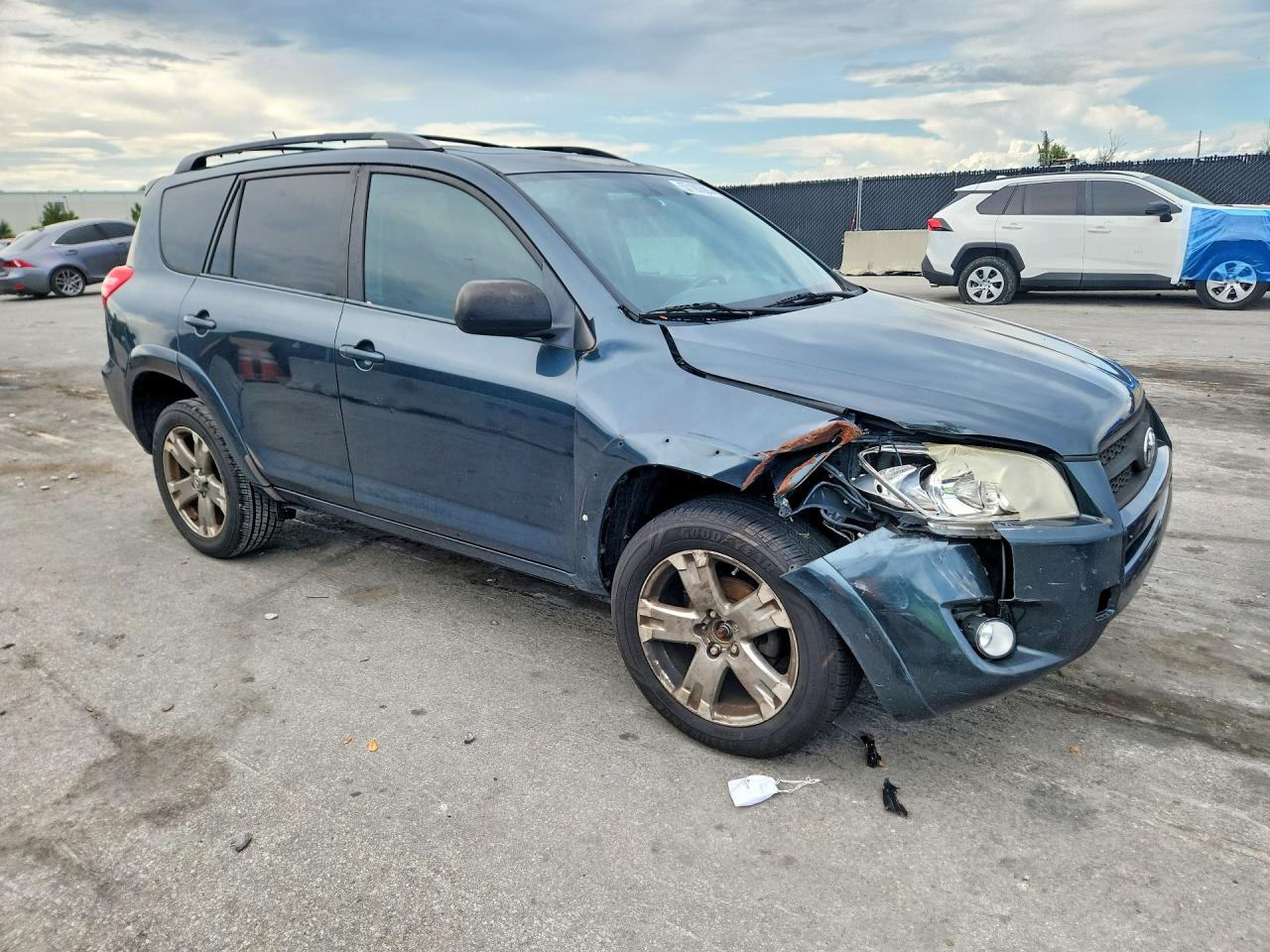 2010 Toyota Rav4 Sport Blue vin: 2T3WF4DV3AW028796