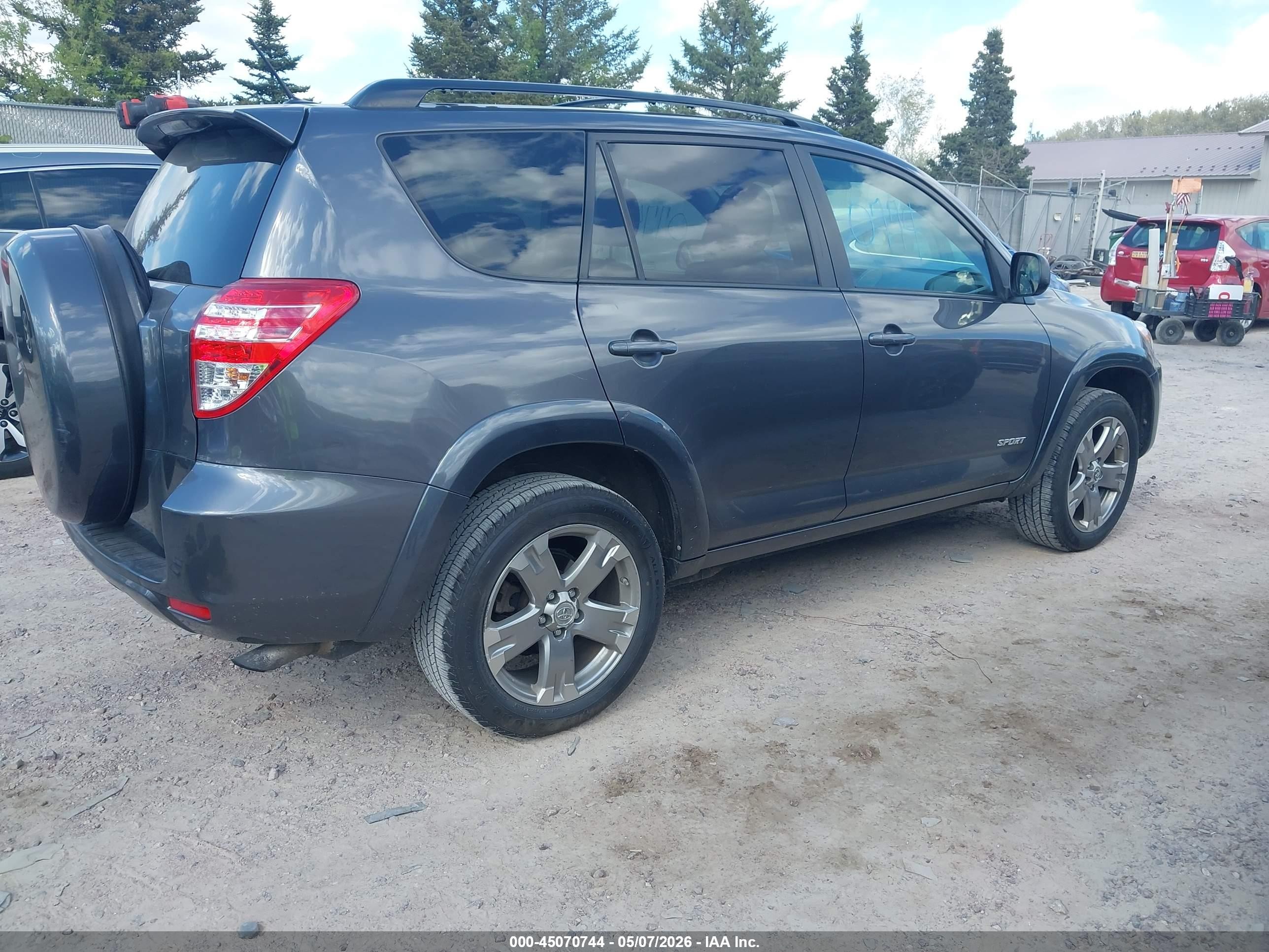 2010 Toyota Rav4 Sport Gray vin: 2T3WF4DV6AW046595