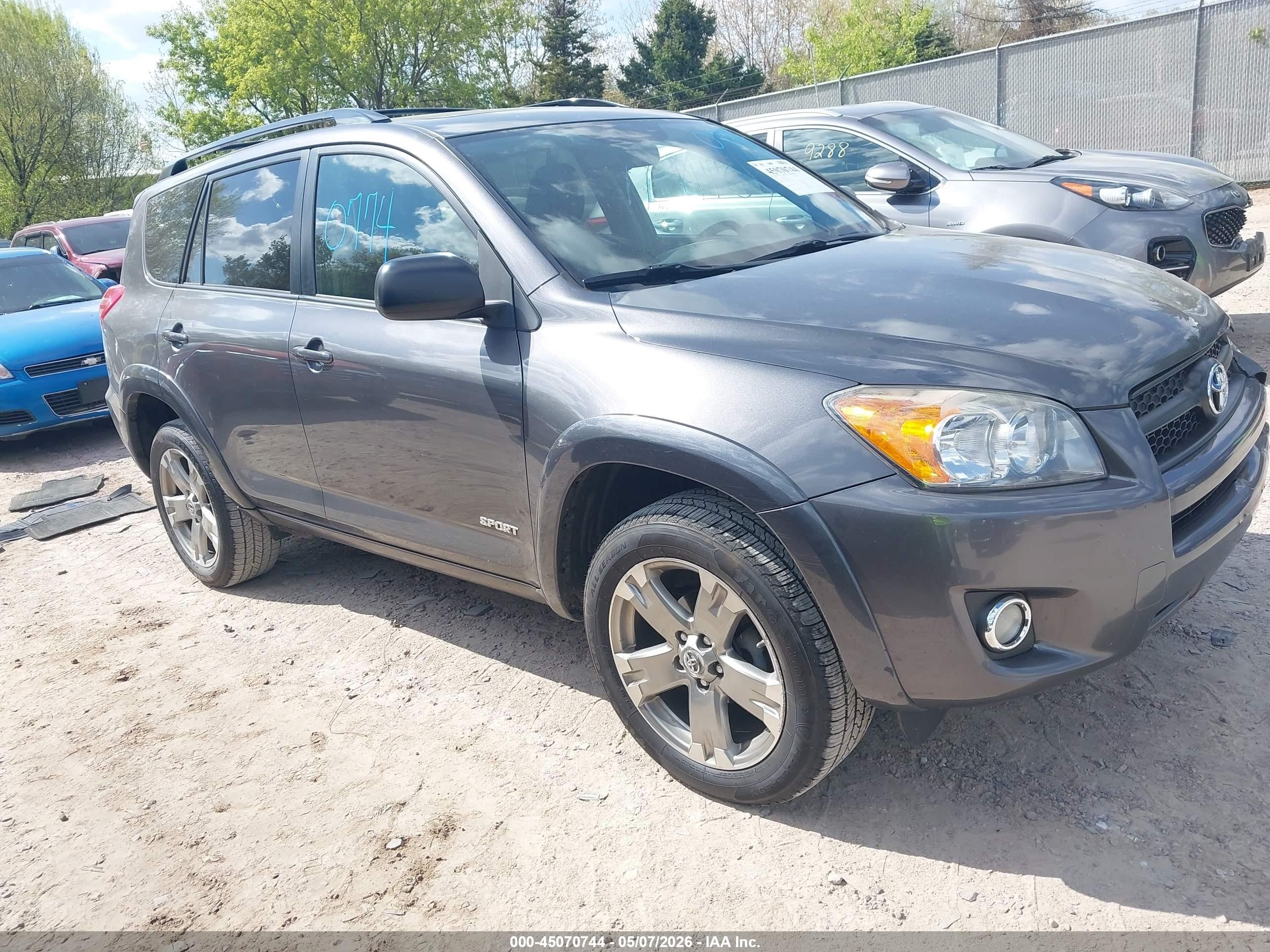 2010 Toyota Rav4 Sport Gray vin: 2T3WF4DV6AW046595