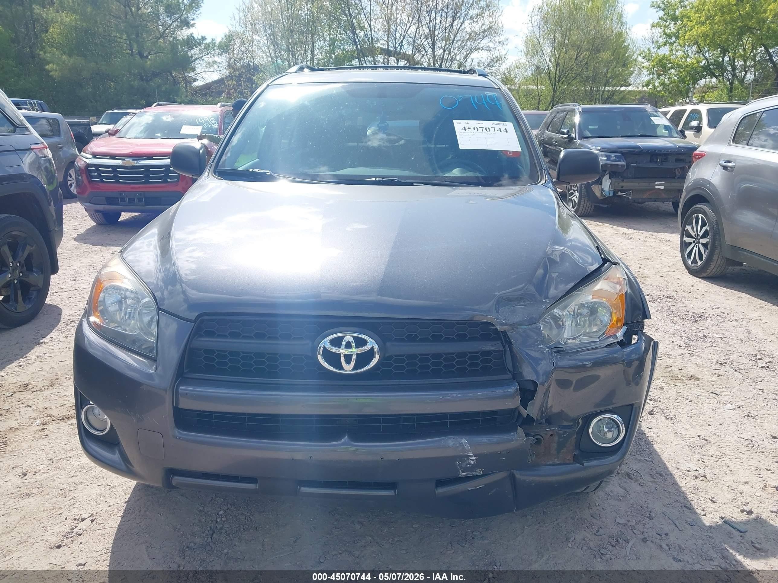 2010 Toyota Rav4 Sport Gray vin: 2T3WF4DV6AW046595