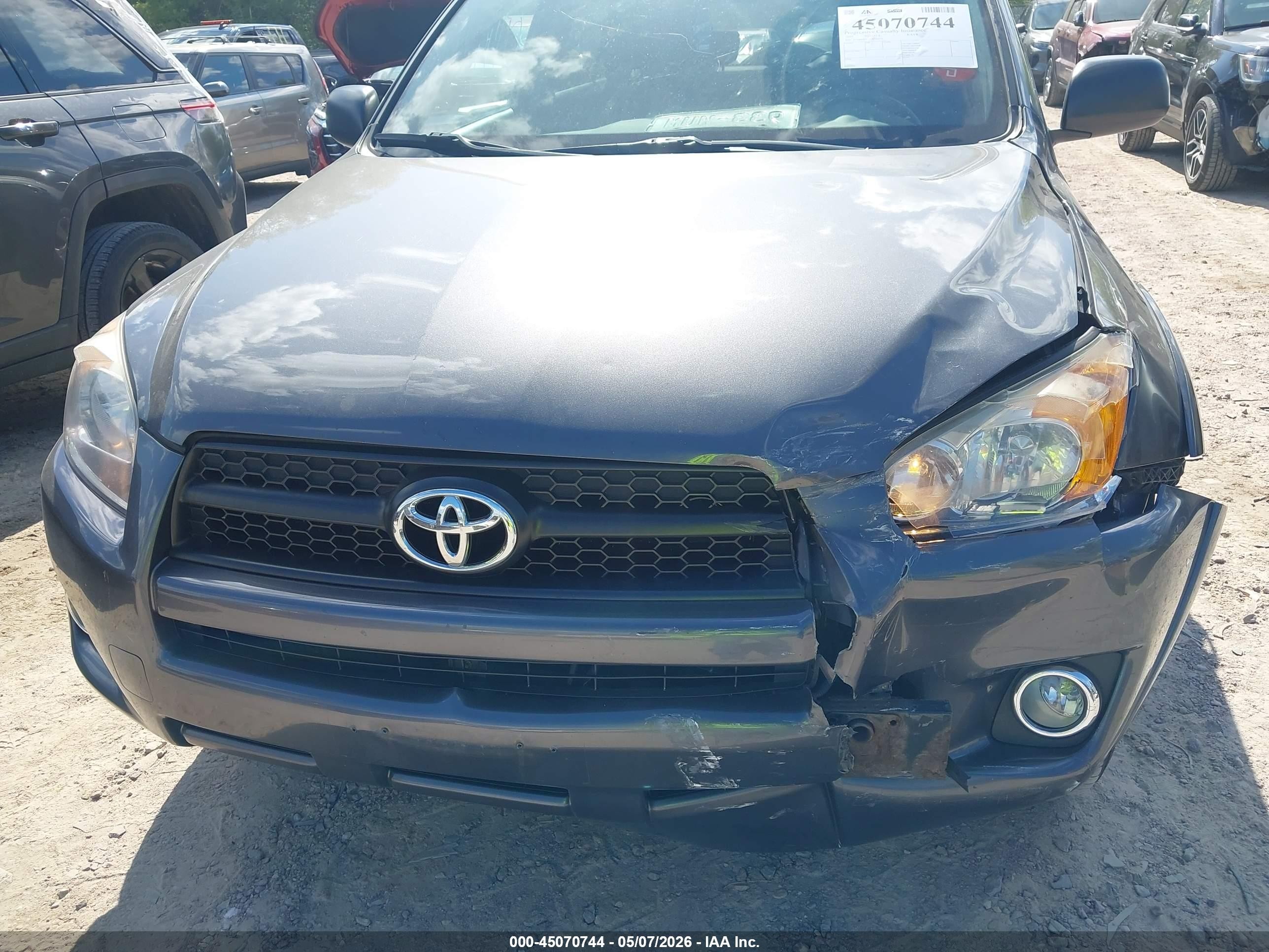 2010 Toyota Rav4 Sport Gray vin: 2T3WF4DV6AW046595