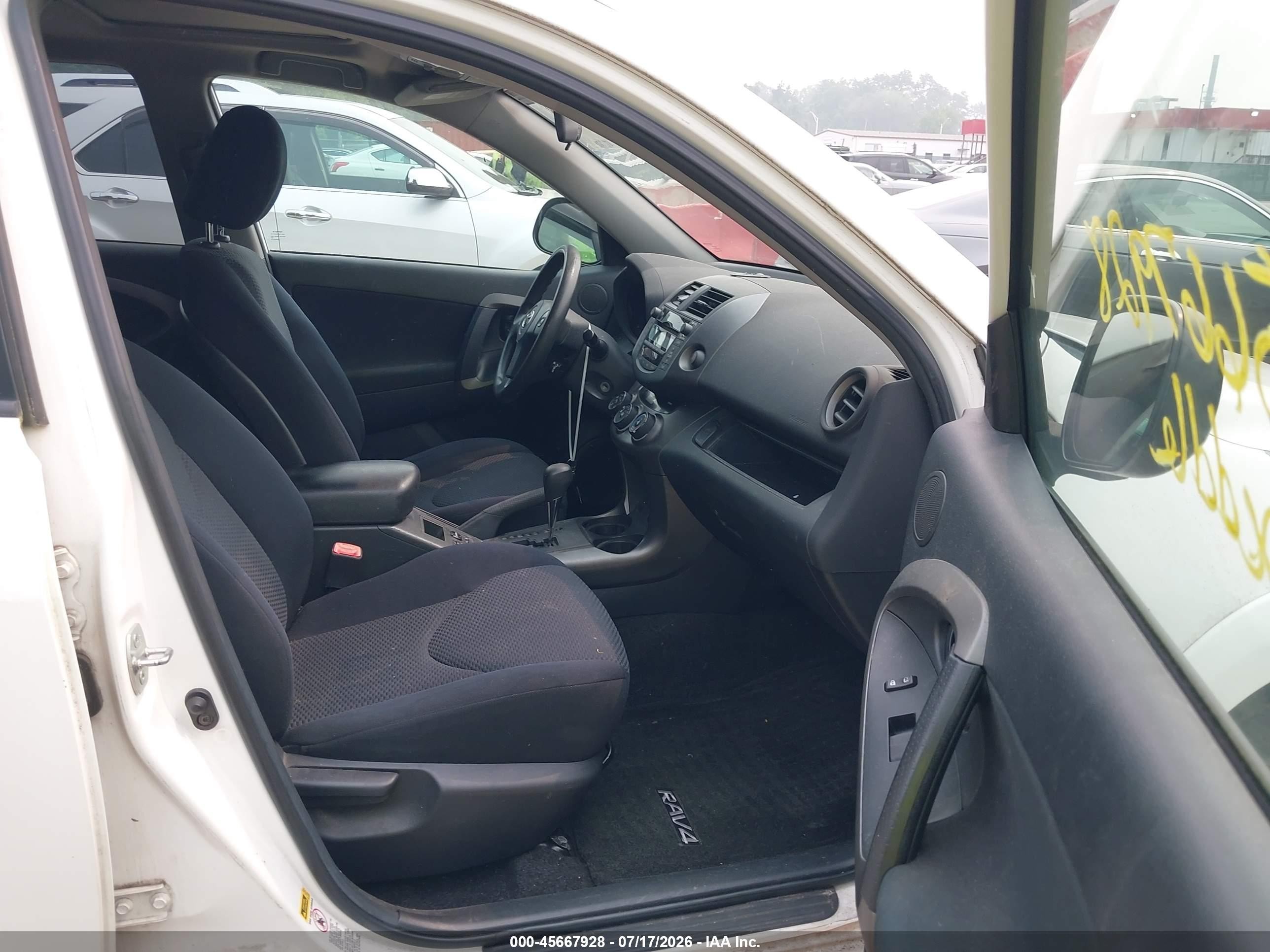 2011 Toyota Rav4 Sport White vin: 2T3WF4DV6BW064838