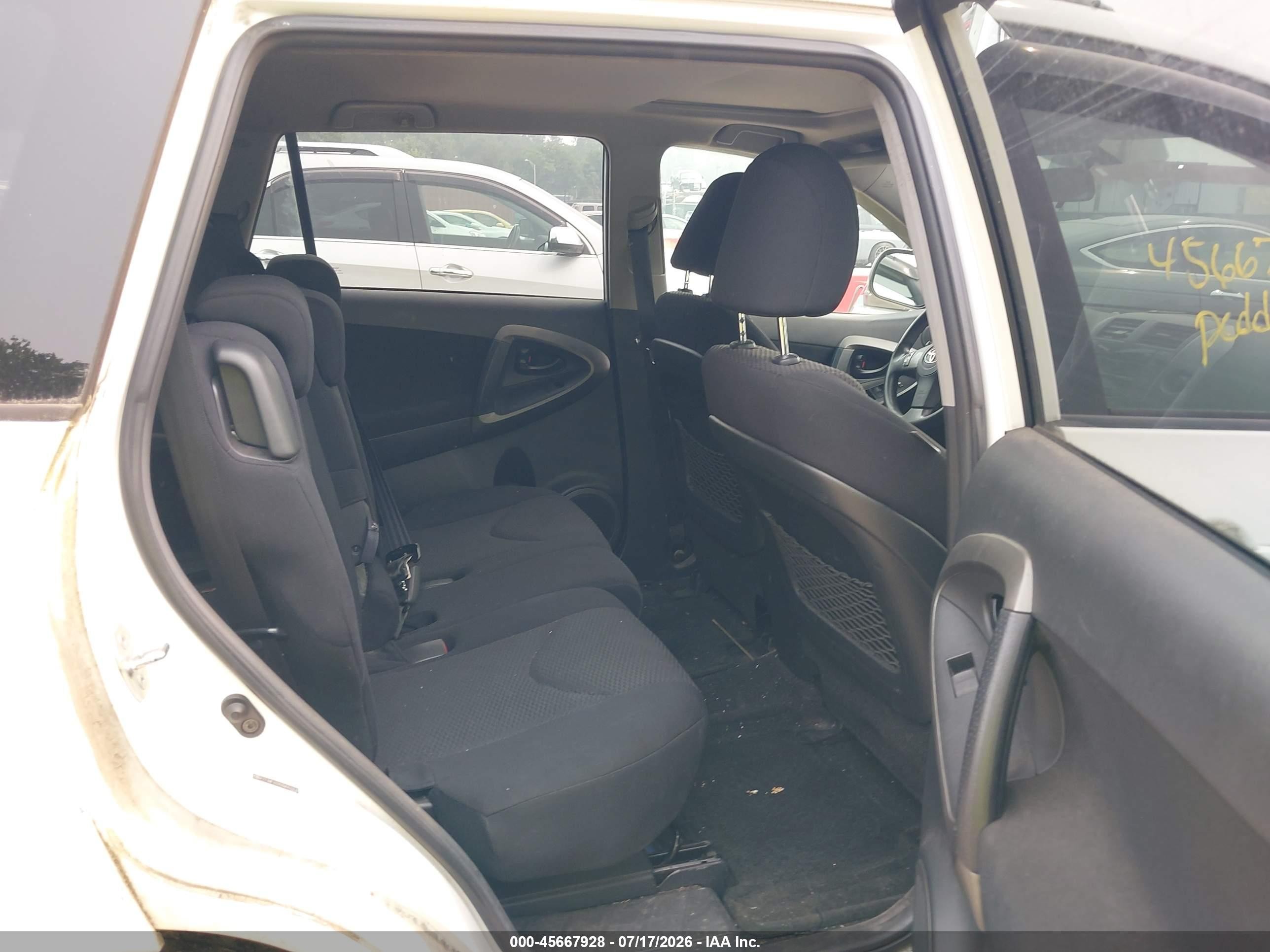 2011 Toyota Rav4 Sport White vin: 2T3WF4DV6BW064838