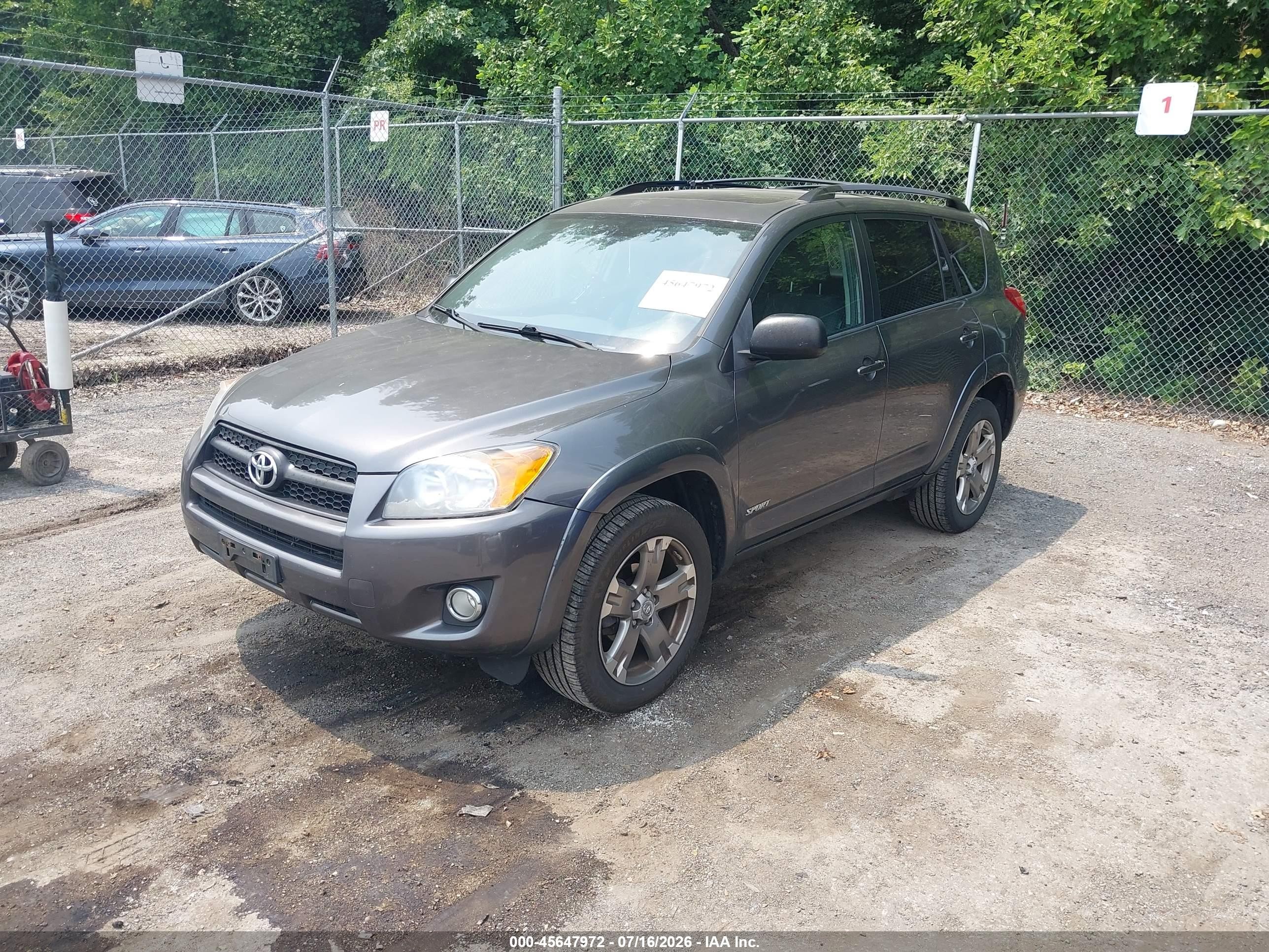 2011 Toyota Rav4 Sport Gray vin: 2T3WF4DV6BW093496