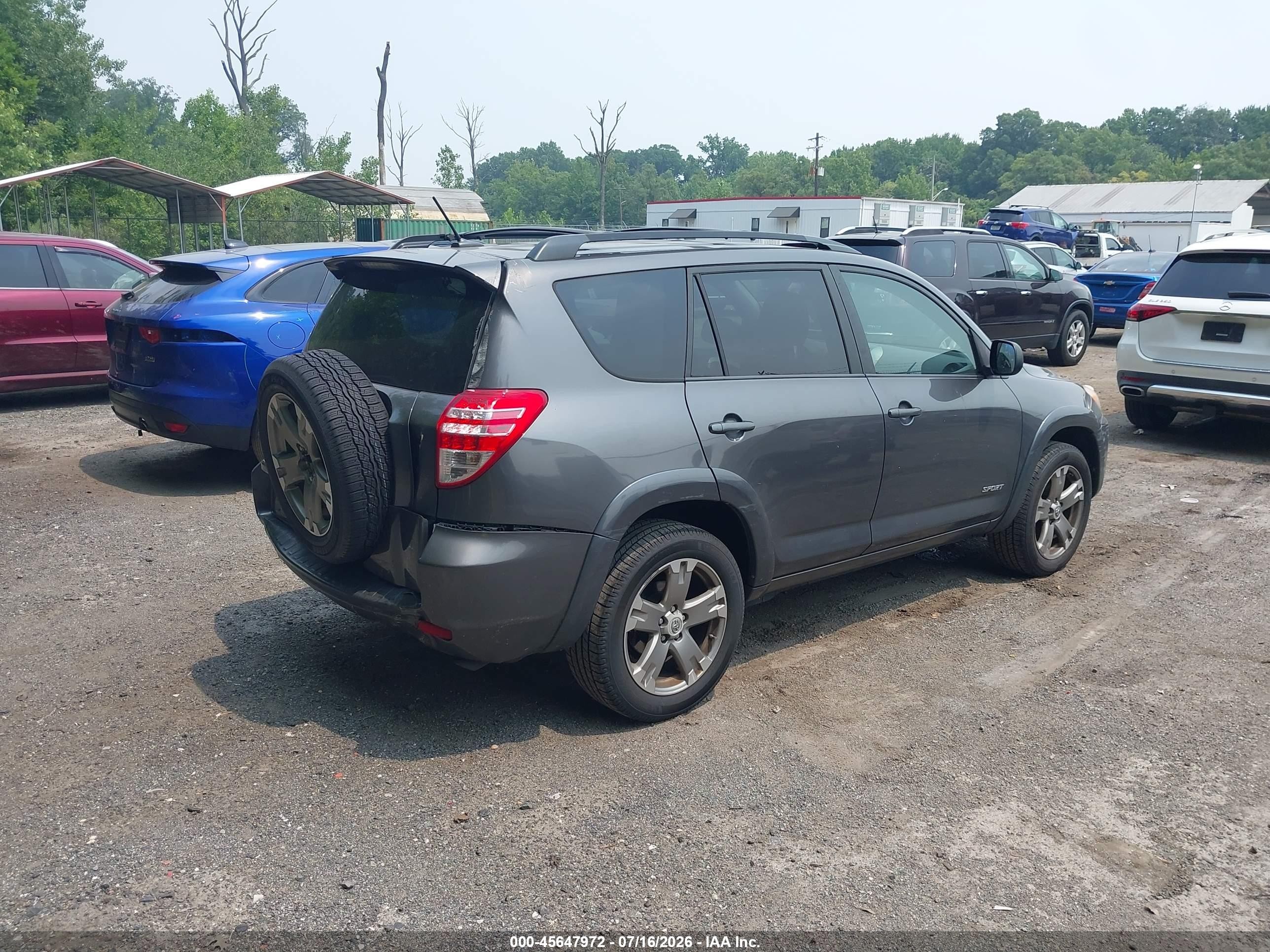 2011 Toyota Rav4 Sport Gray vin: 2T3WF4DV6BW093496