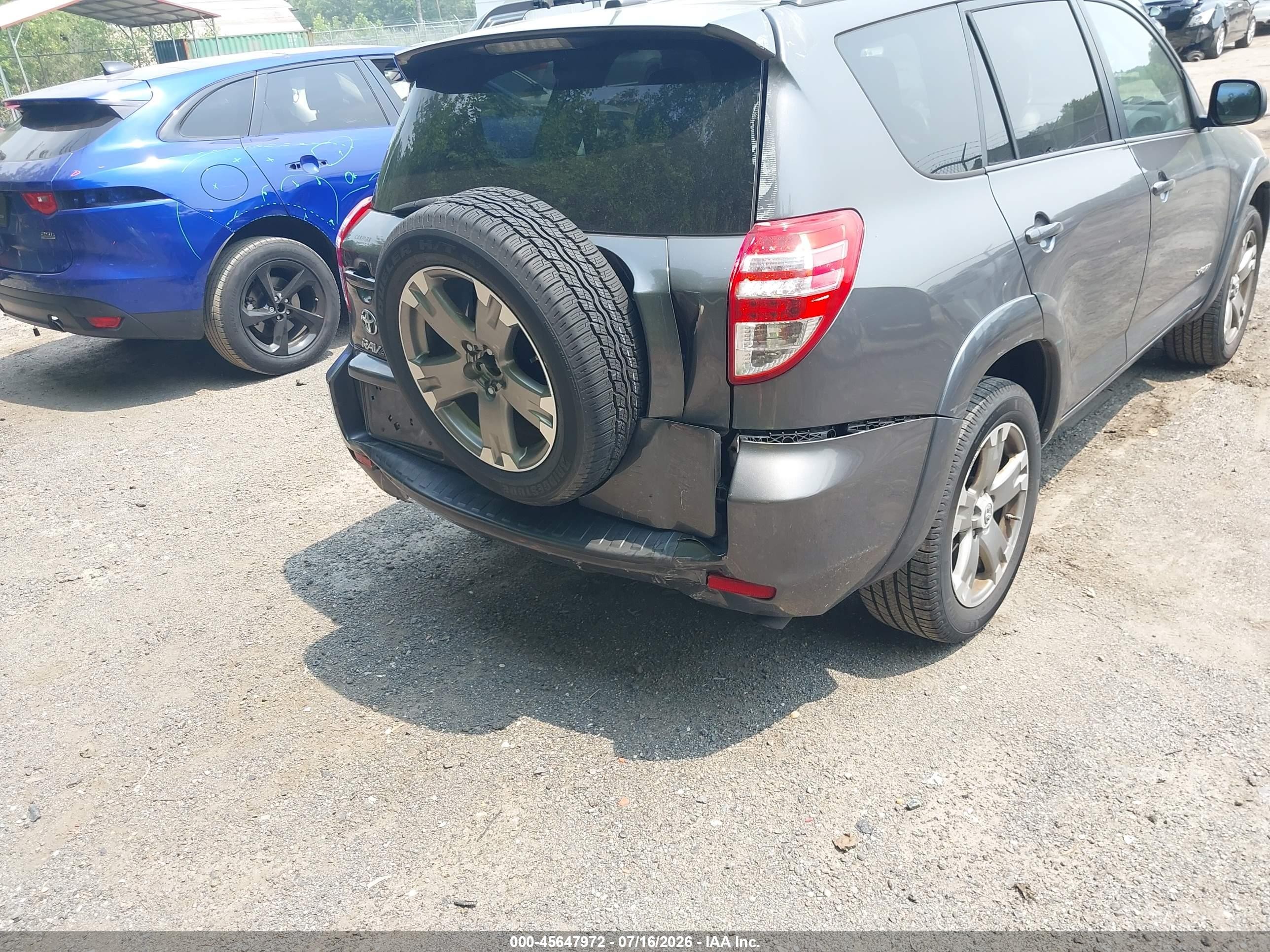 2011 Toyota Rav4 Sport Gray vin: 2T3WF4DV6BW093496