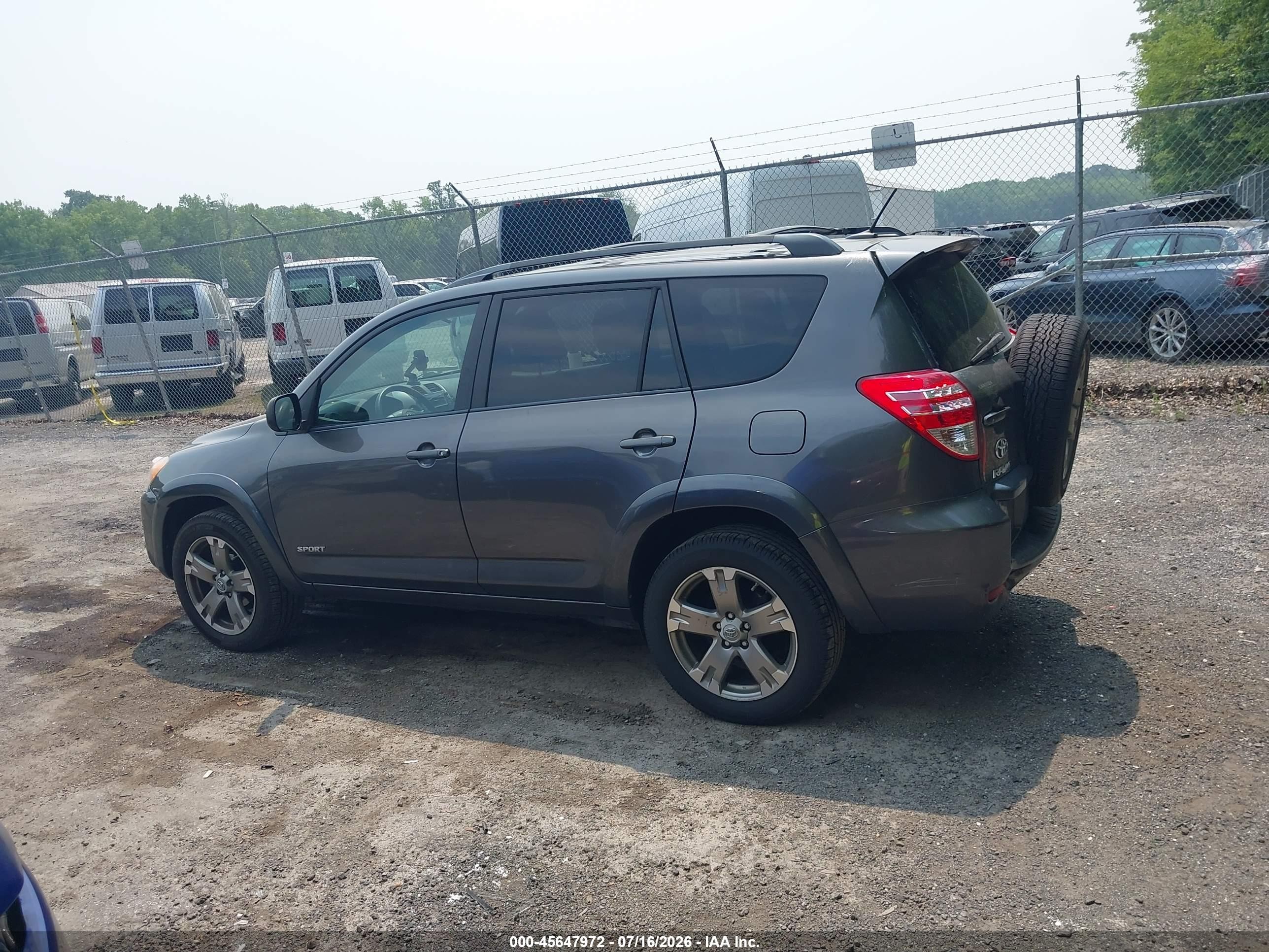 2011 Toyota Rav4 Sport Gray vin: 2T3WF4DV6BW093496
