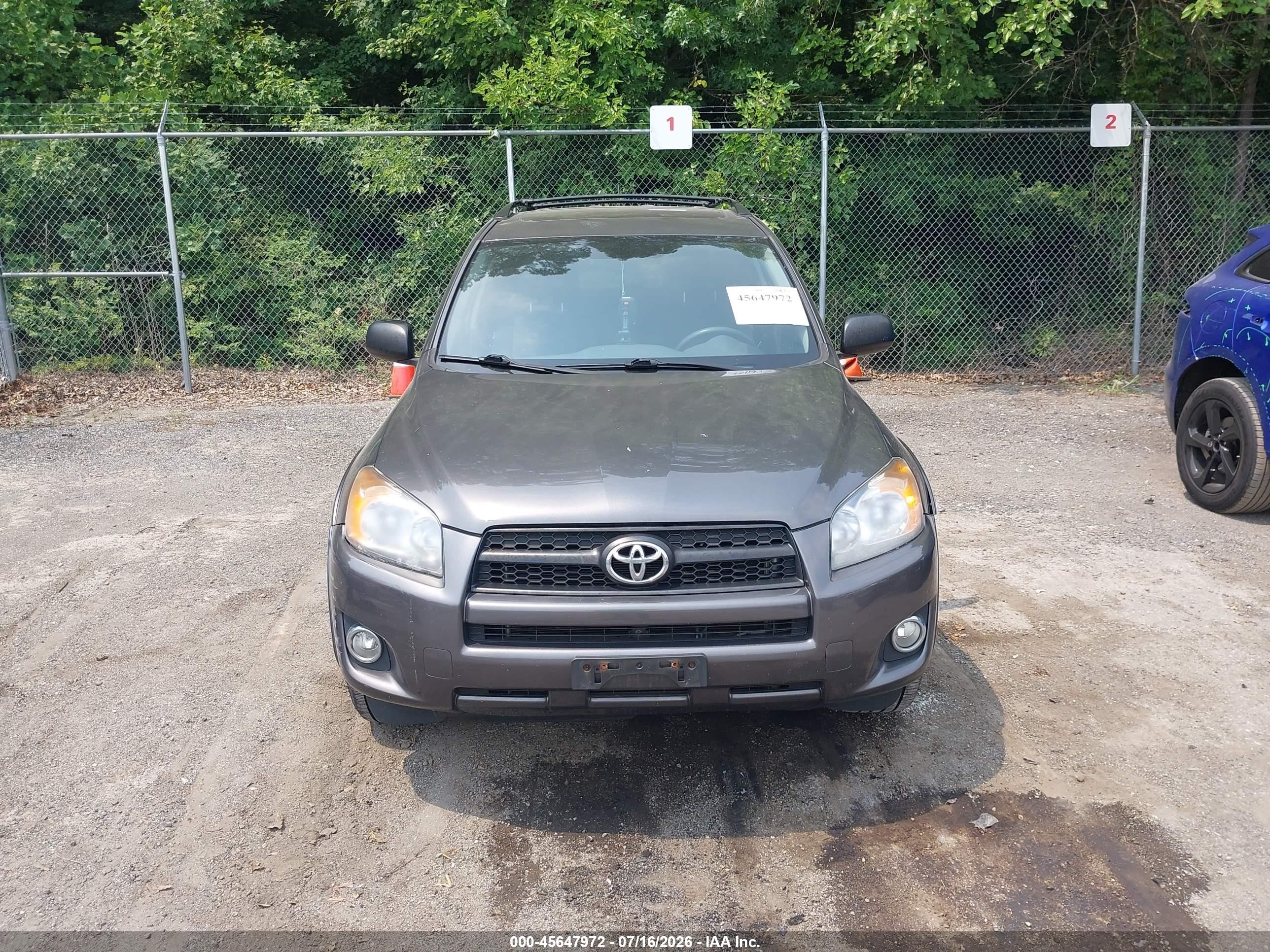 2011 Toyota Rav4 Sport Gray vin: 2T3WF4DV6BW093496