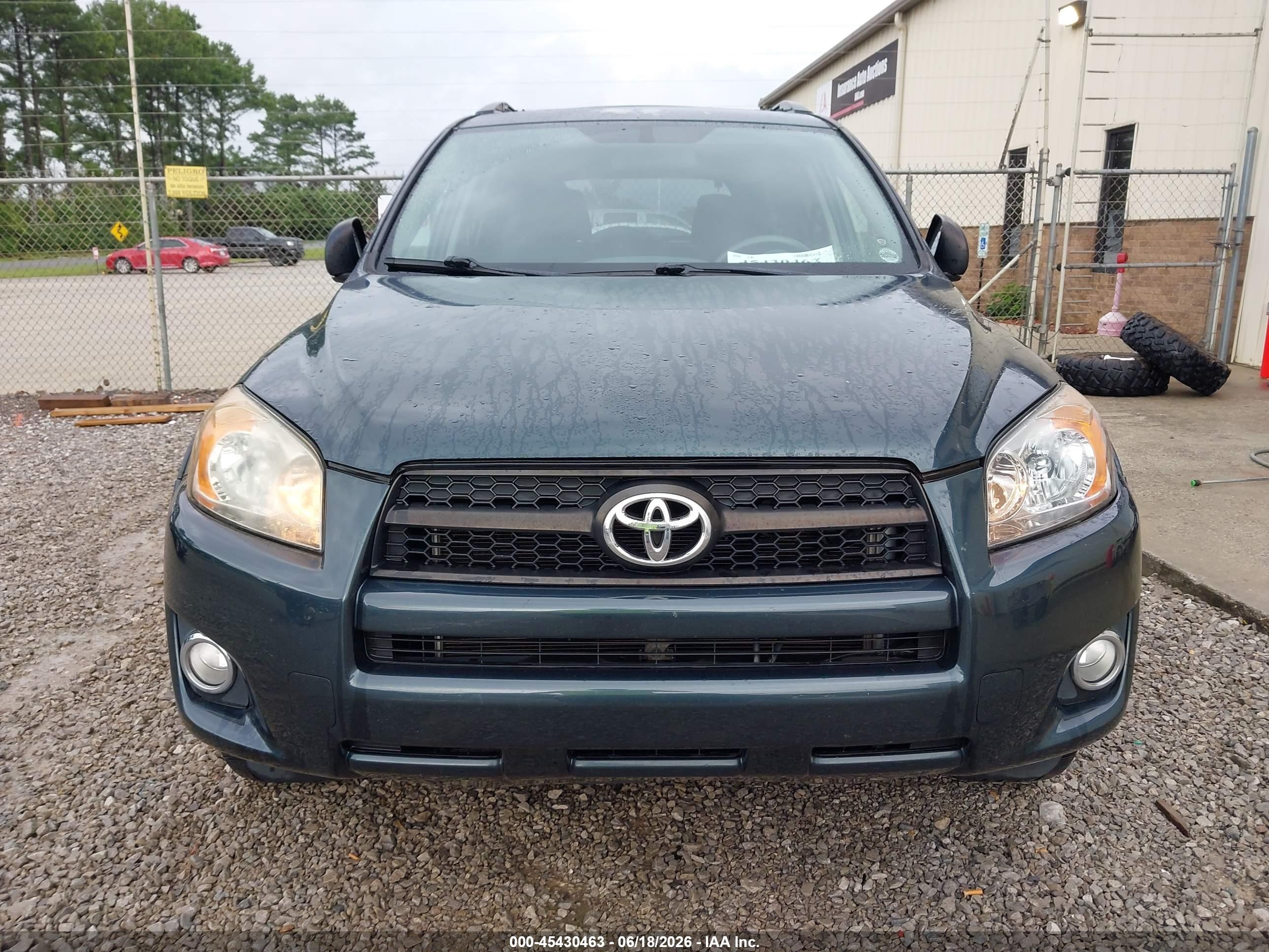 2011 Toyota Rav4 Sport Green vin: 2T3WF4DV6BW102150