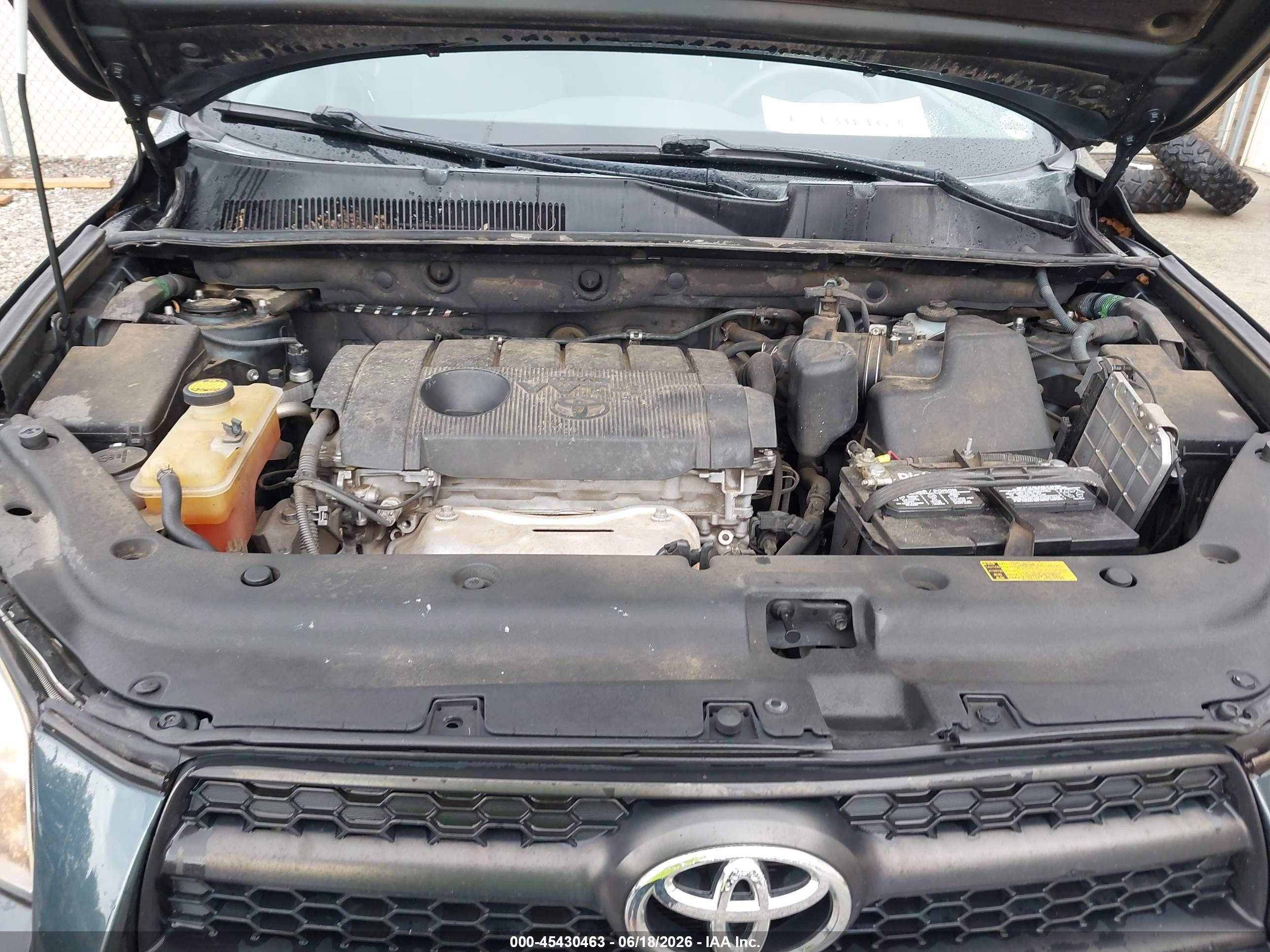 2011 Toyota Rav4 Sport Green vin: 2T3WF4DV6BW102150