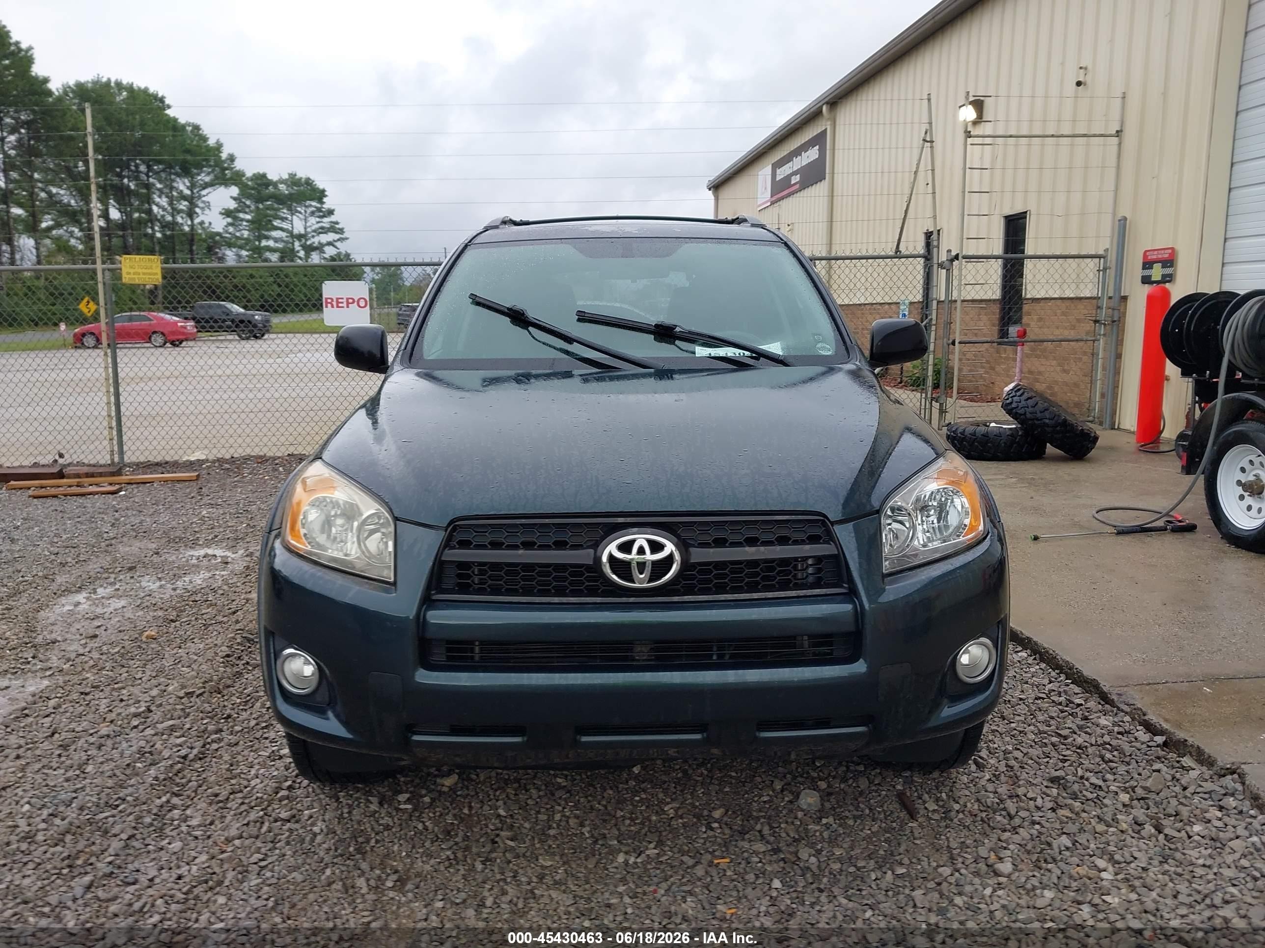 2011 Toyota Rav4 Sport Green vin: 2T3WF4DV6BW102150