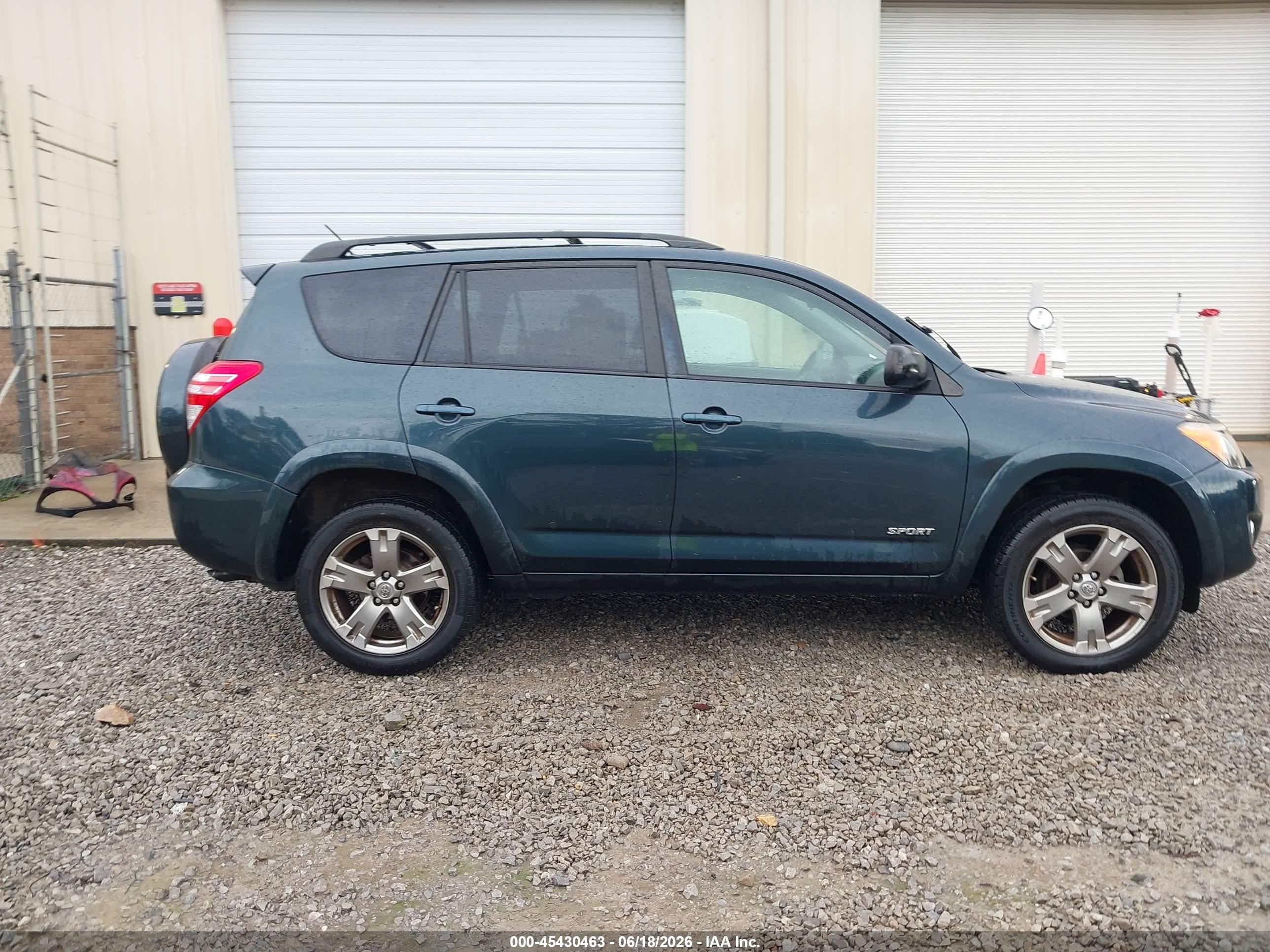 2011 Toyota Rav4 Sport Green vin: 2T3WF4DV6BW102150