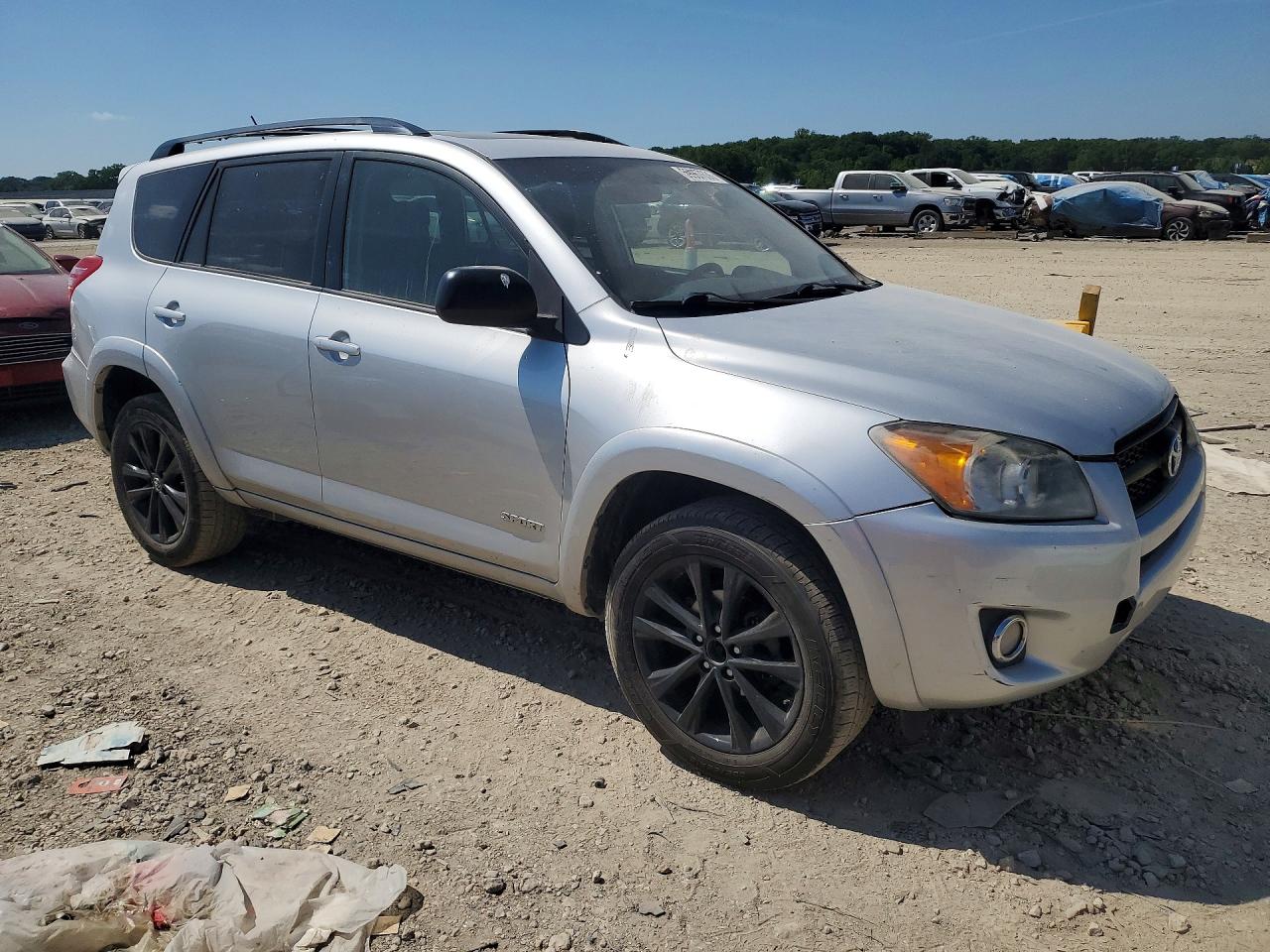 2010 Toyota Rav4 Sport Silver vin: 2T3WF4DV8AW045237