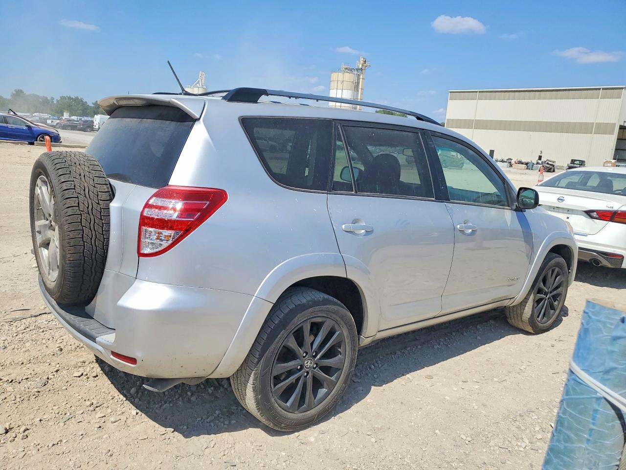 2010 Toyota Rav4 Sport Silver vin: 2T3WF4DV8AW045237
