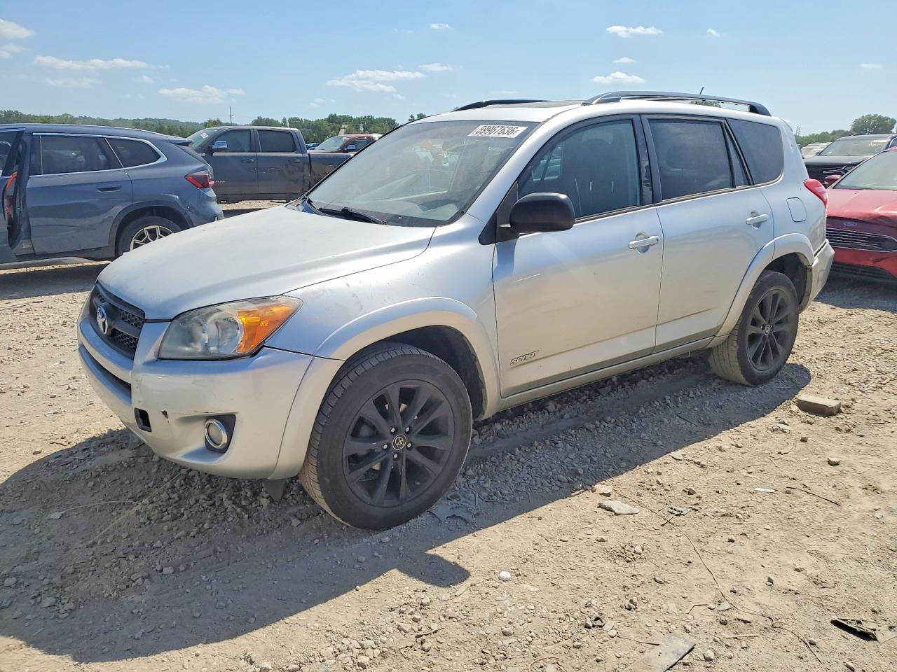 2010 Toyota Rav4 Sport Silver vin: 2T3WF4DV8AW045237